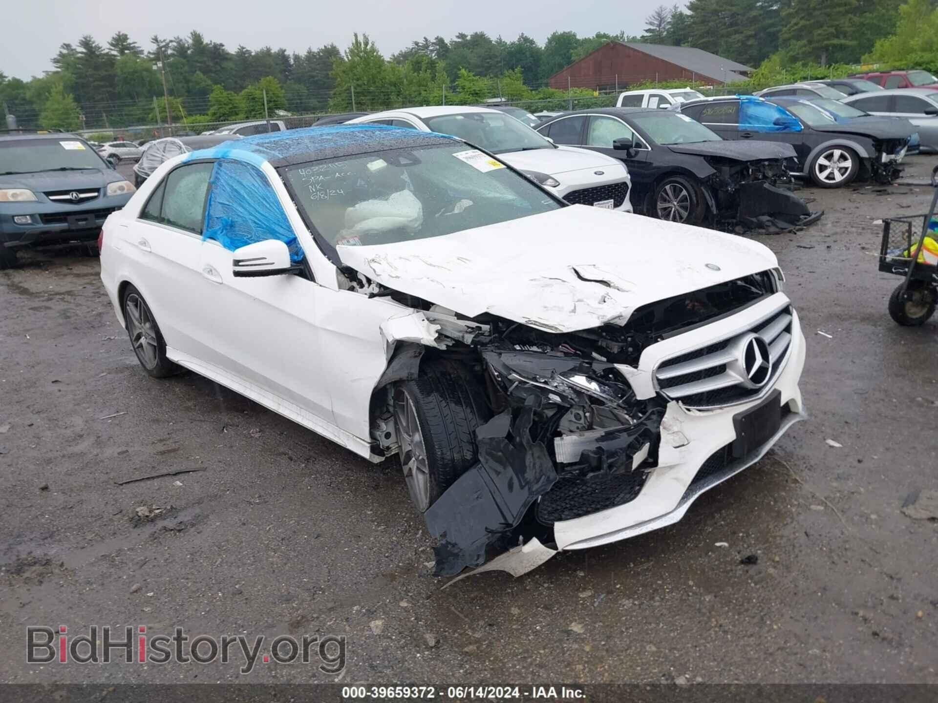 Photo WDDHF8JB2EB020168 - MERCEDES-BENZ E 350 2014