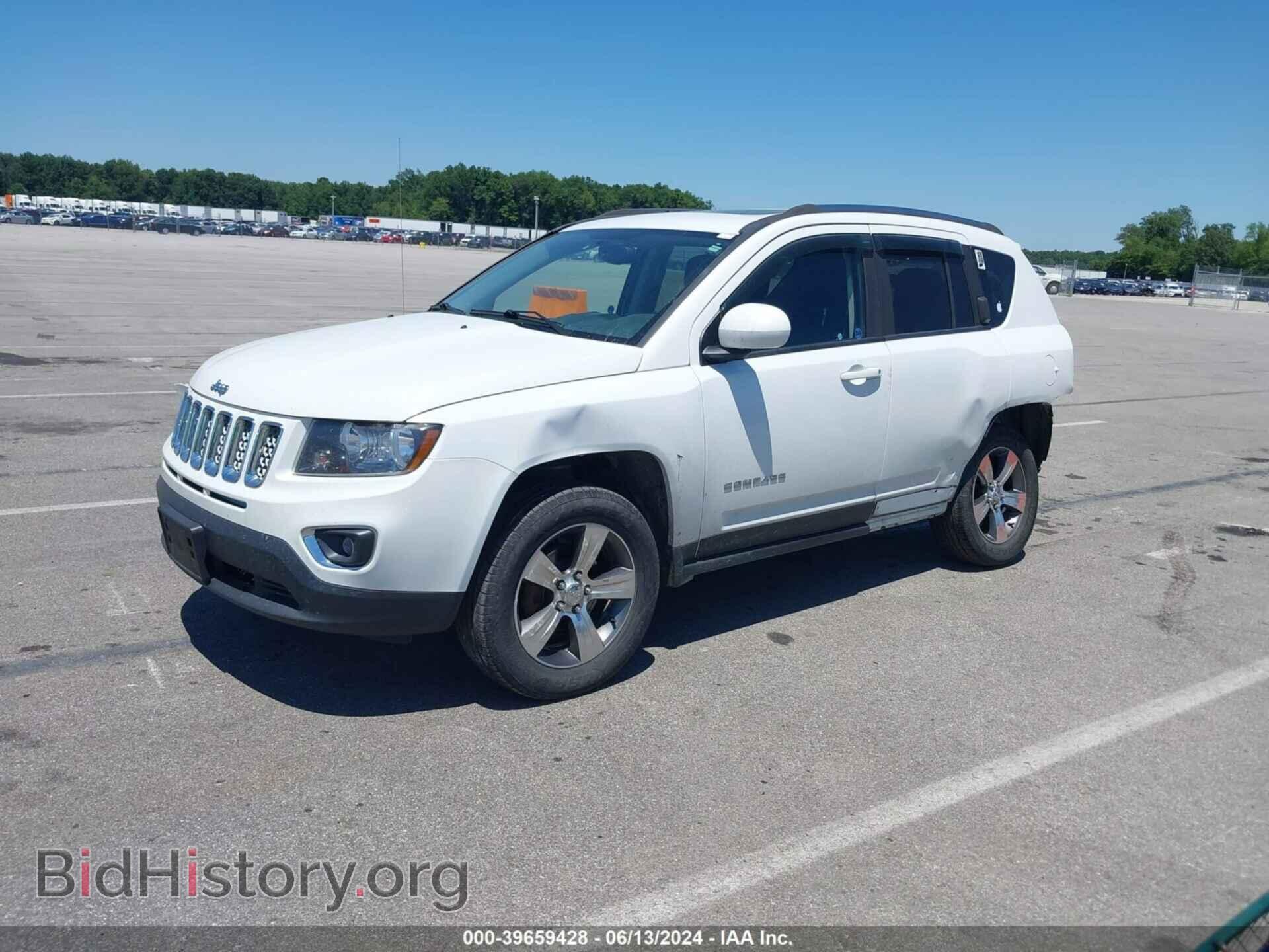 2016 JEEP COMPASS - VIN: 1C4NJDEB9GD674574 - Фото 2