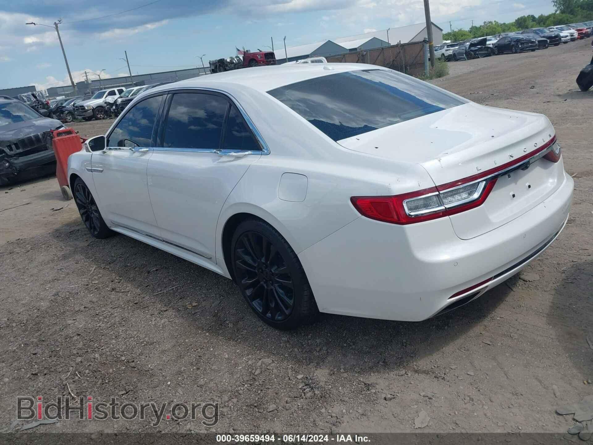 2017 LINCOLN CONTINENTAL - VIN: 1LN6L9TK7H5627078 - Photo 3