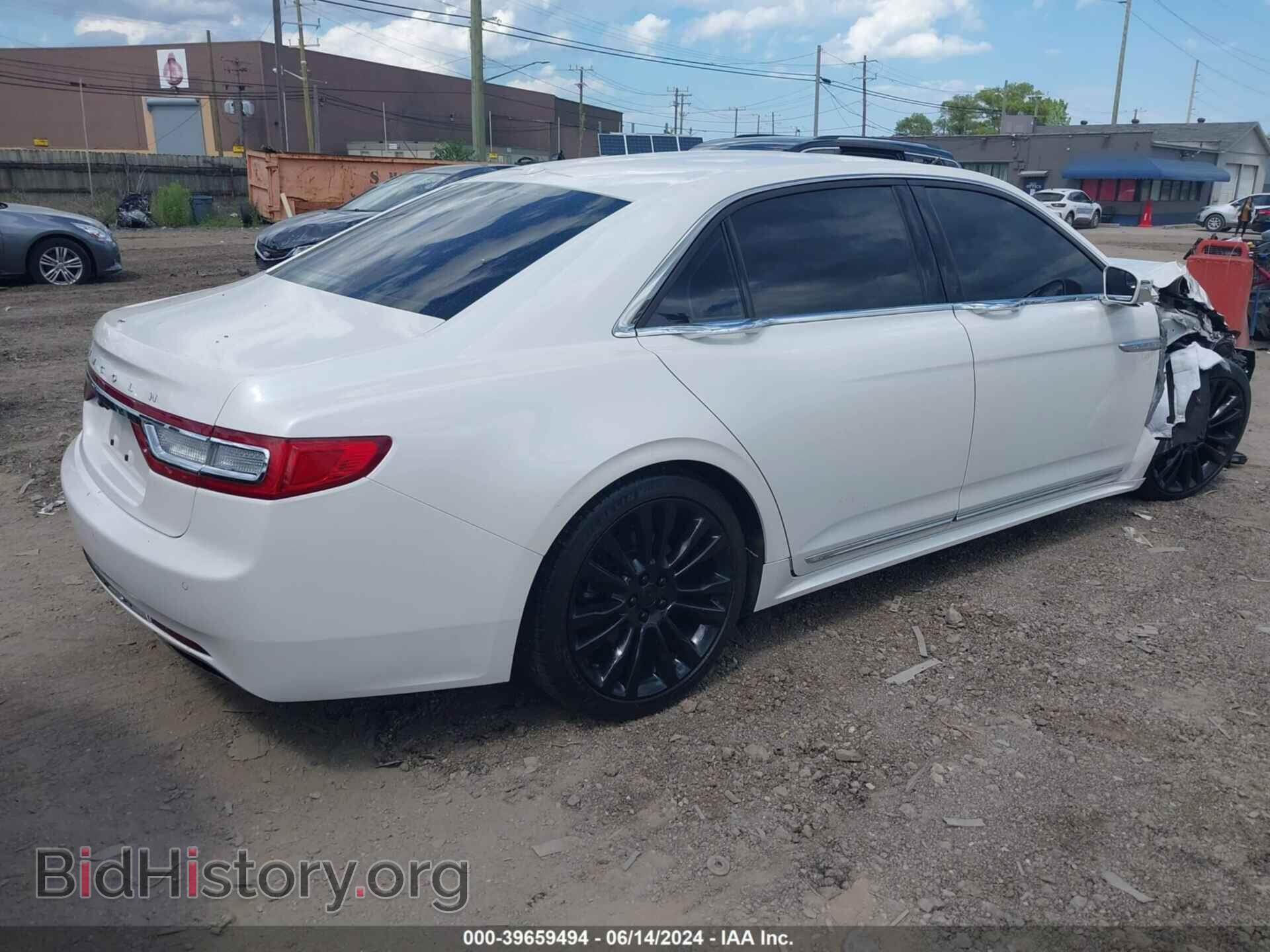 2017 LINCOLN CONTINENTAL - VIN: 1LN6L9TK7H5627078 - Photo 4