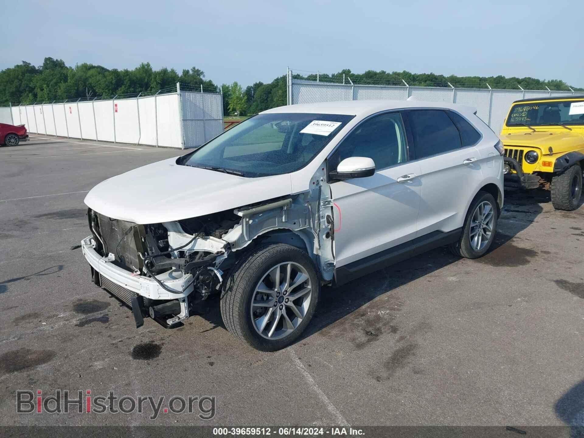 2017 FORD EDGE - VIN: 2FMPK4K93HBB67678 - Фото 2