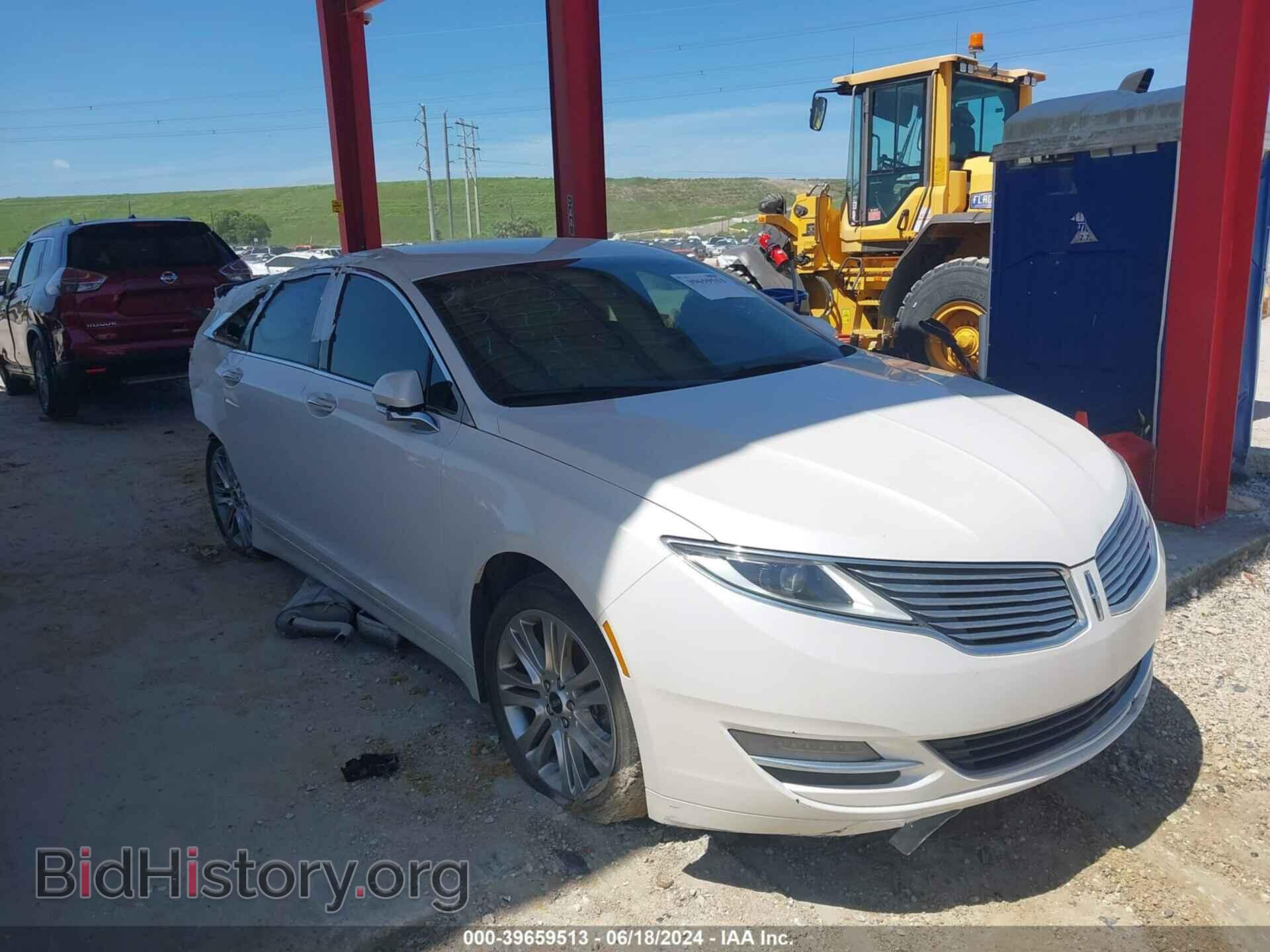 Фотография 3LN6L2G9XGR621155 - LINCOLN MKZ 2016