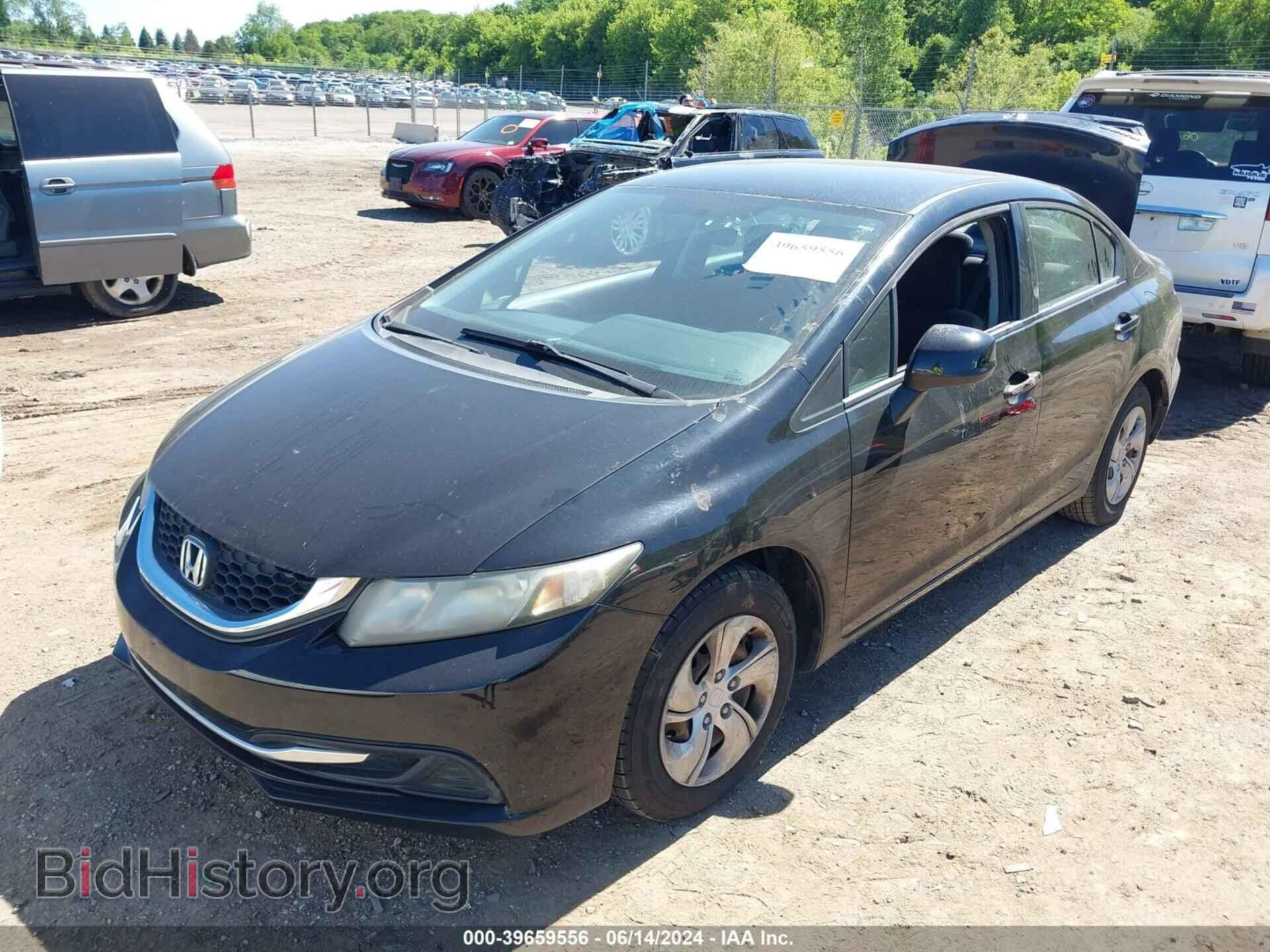 2013 HONDA CIVIC - VIN: 19XFB2F55DE007722 - Фото 2