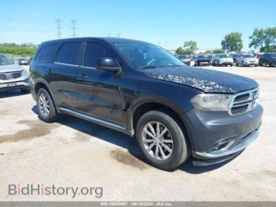 2018 Dodge DURANGO SXT RWD, черный — VIN 1C4RDHAG4JC289874, IAAI