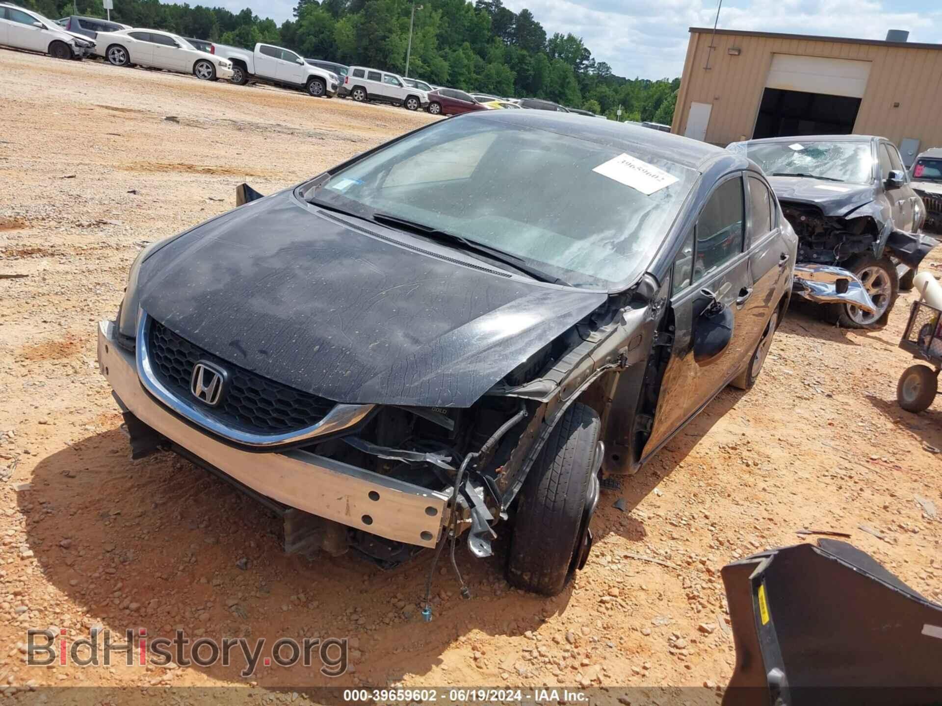 2014 HONDA CIVIC - VIN: 19XFB2F56EE247167 - Фото 2