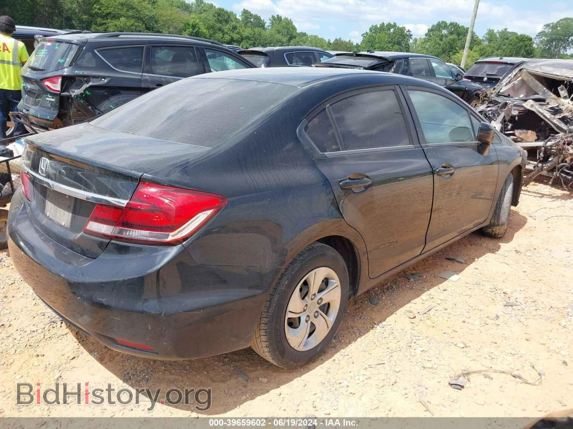 2014 HONDA CIVIC - VIN: 19XFB2F56EE247167 - Фото 4