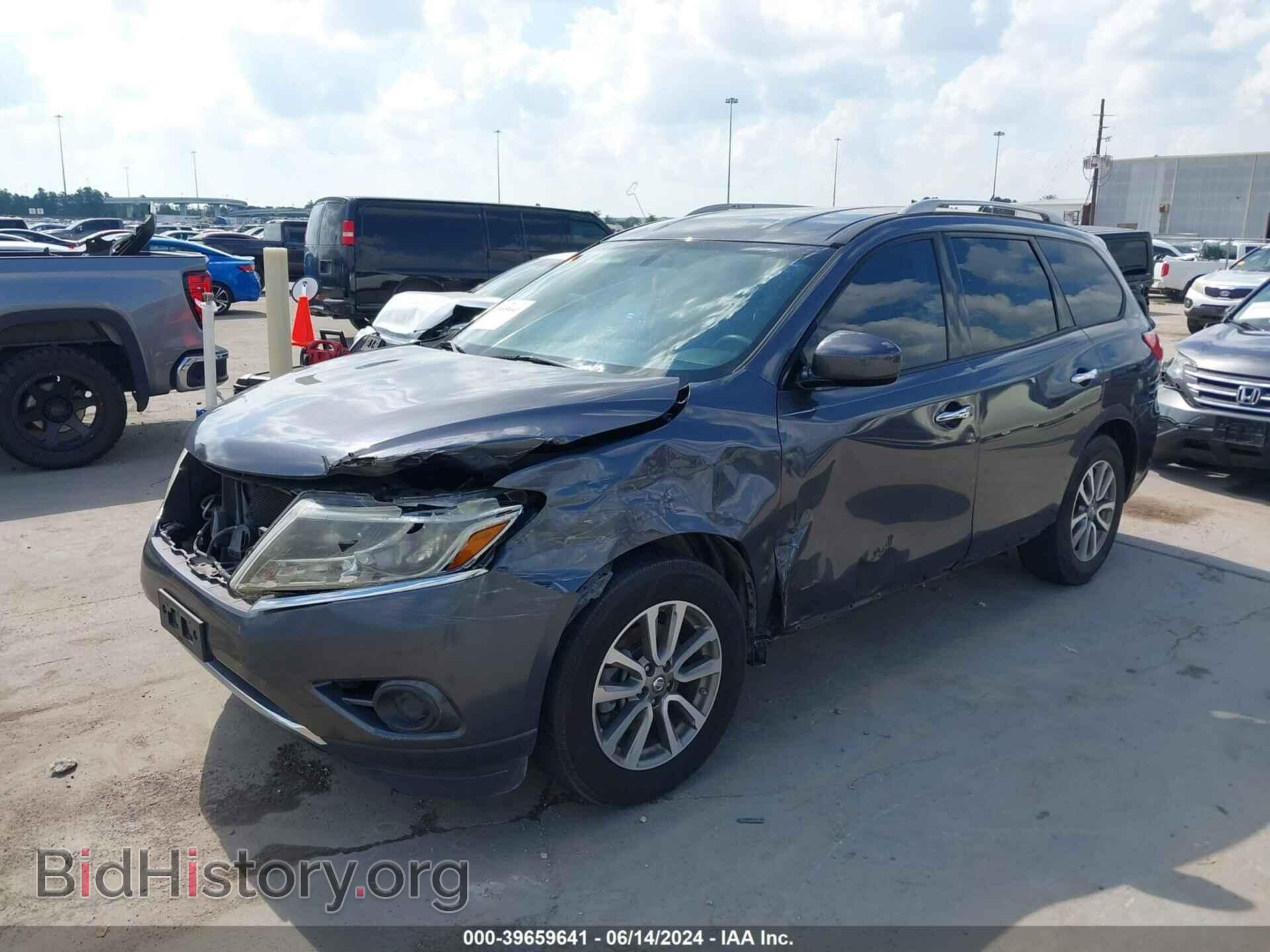 2014 NISSAN PATHFINDER - VIN: 5N1AR2MN1EC607442 - Фото 2