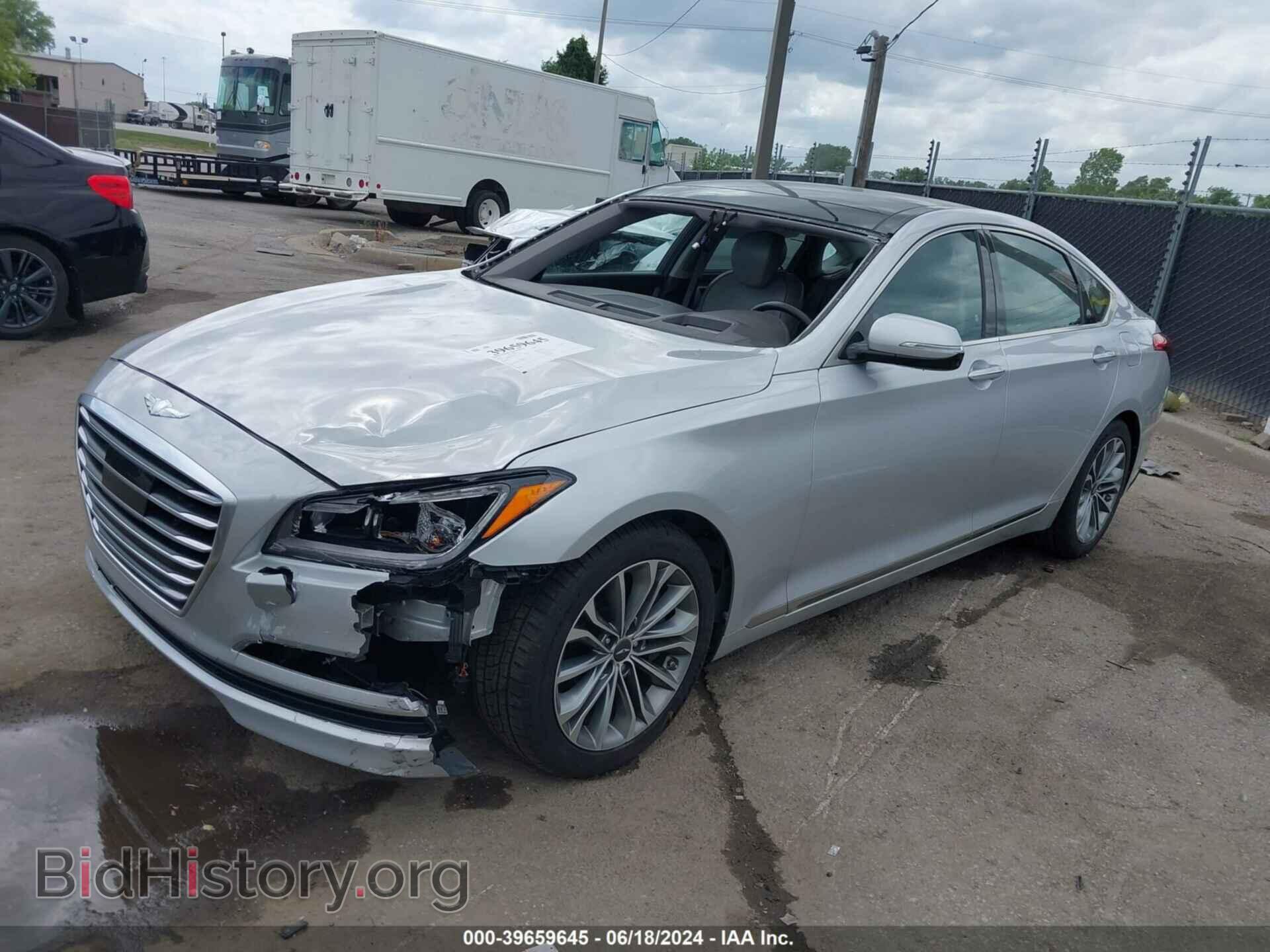 2017 GENESIS G80 - VIN: KMHGN4JE9HU210422 - Фото 2