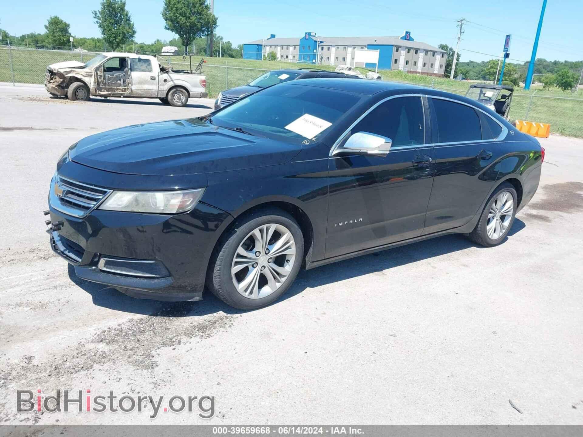2014 CHEVROLET IMPALA - VIN: 2G1125S36E9235513 - Фото 2