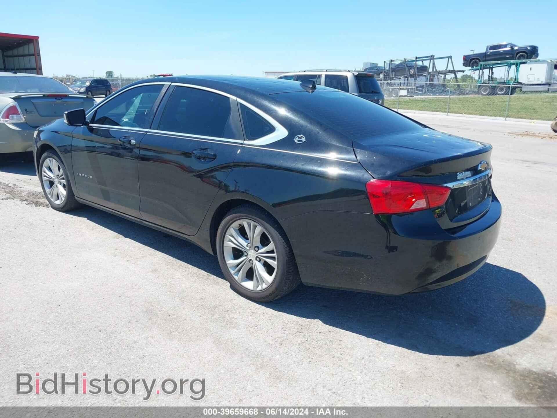 2014 CHEVROLET IMPALA - VIN: 2G1125S36E9235513 - Фото 3