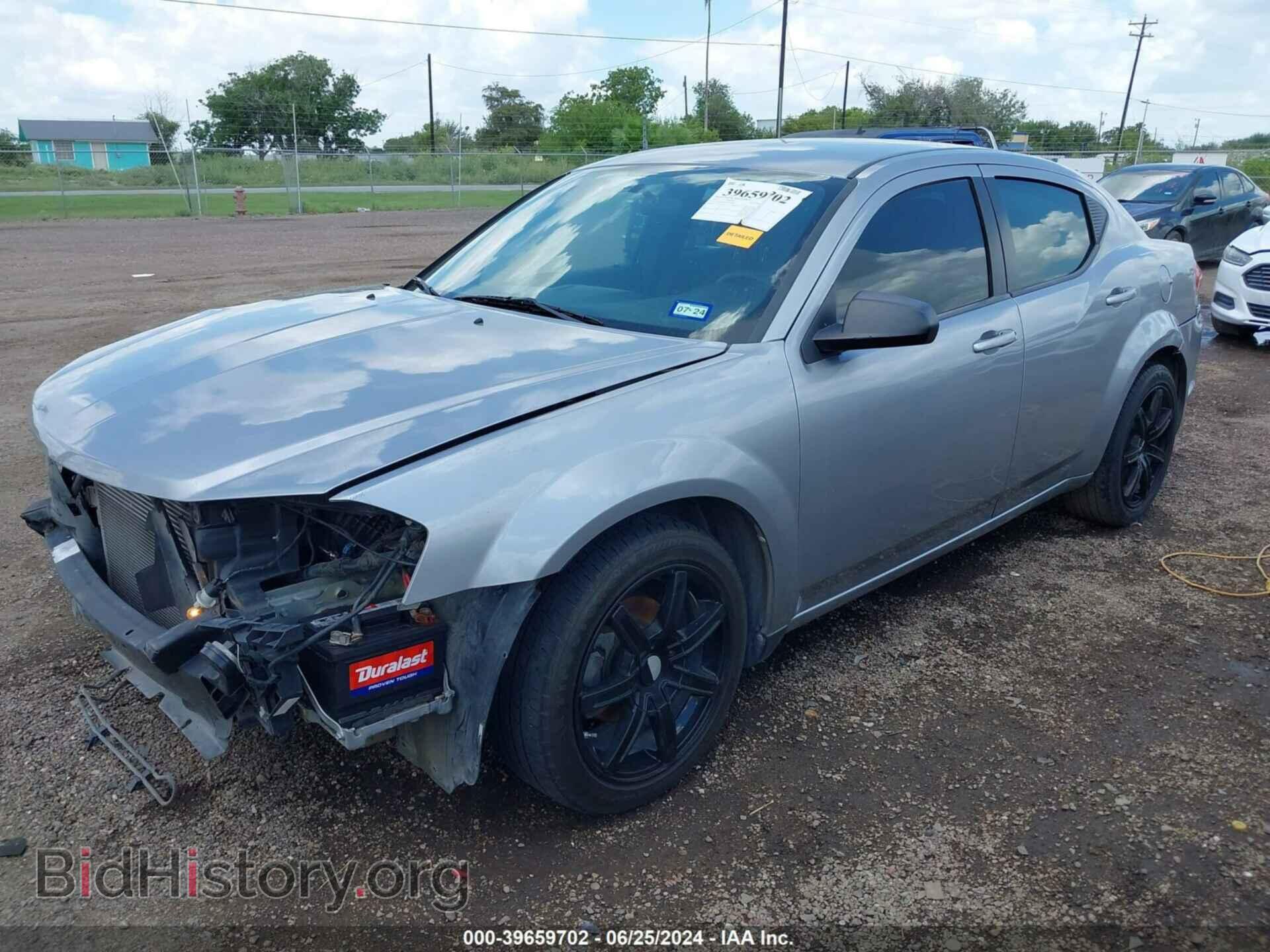 2013 DODGE AVENGER - VIN: 1C3CDZAB3DN700761 - Фото 2
