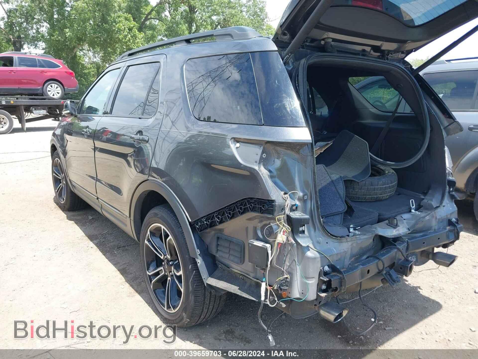 2015 FORD EXPLORER - VIN: 1FM5K8GT3FGC14913 - Фото 3