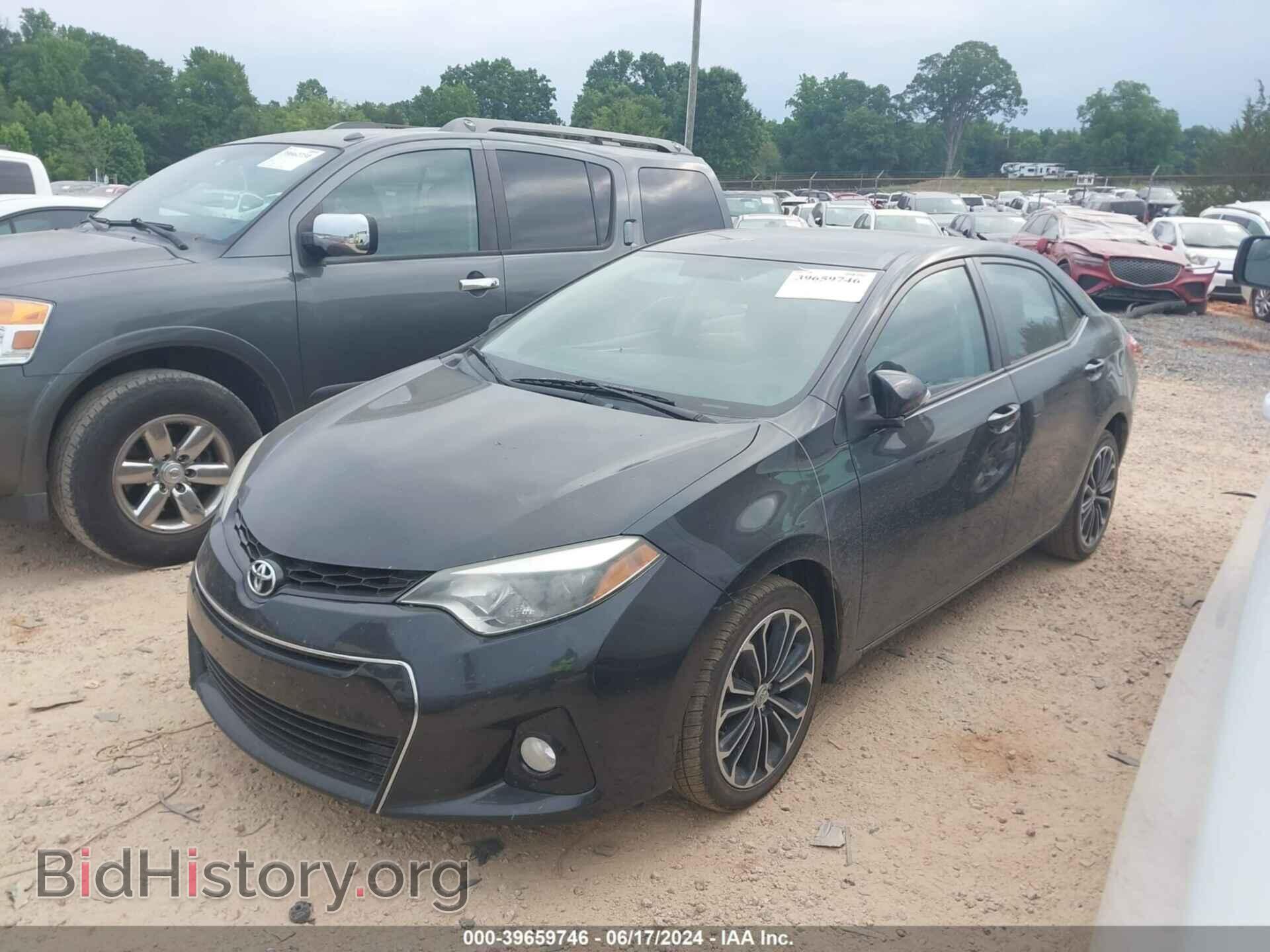 2015 TOYOTA COROLLA - VIN: 2T1BURHE0FC450201 - Фото 2