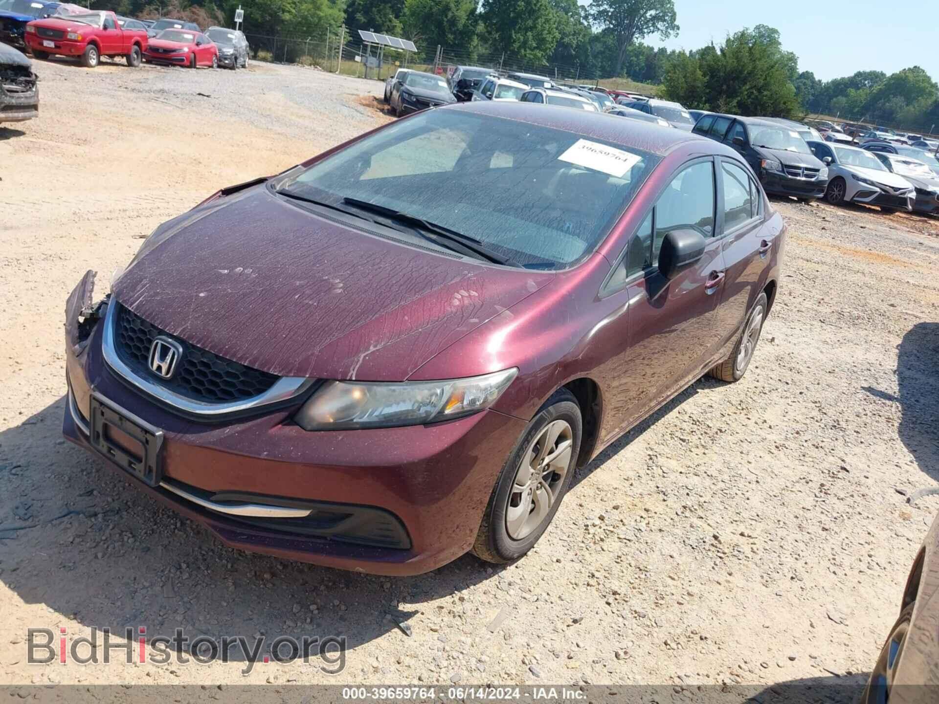 2014 HONDA CIVIC - VIN: 19XFB2F58EE017940 - Photo 2