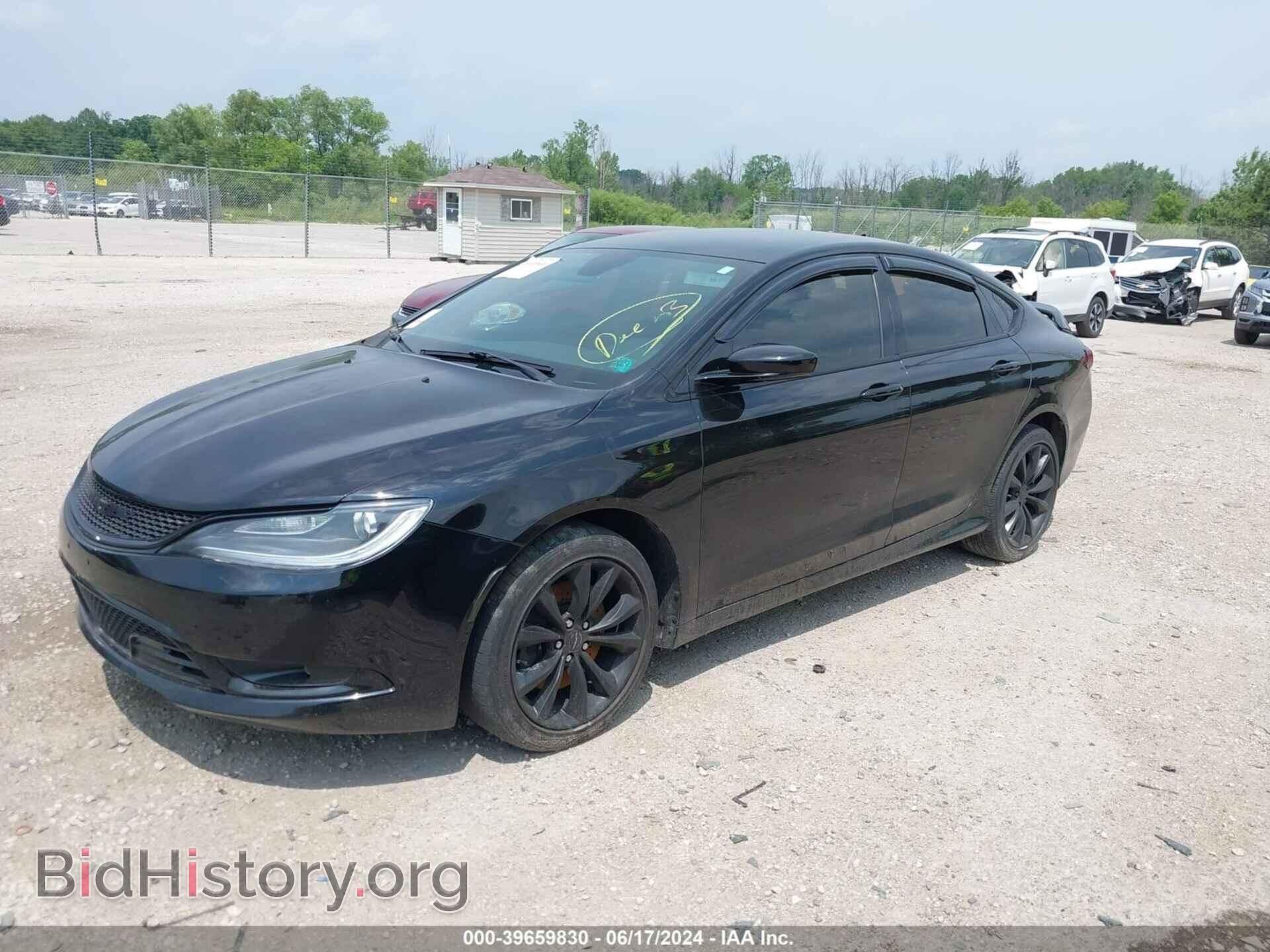2015 CHRYSLER 200 - VIN: 1C3CCCDG9FN656887 - Фото 2
