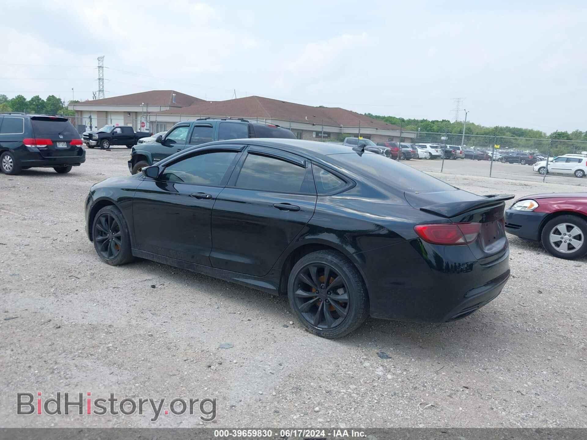 2015 CHRYSLER 200 - VIN: 1C3CCCDG9FN656887 - Фото 3