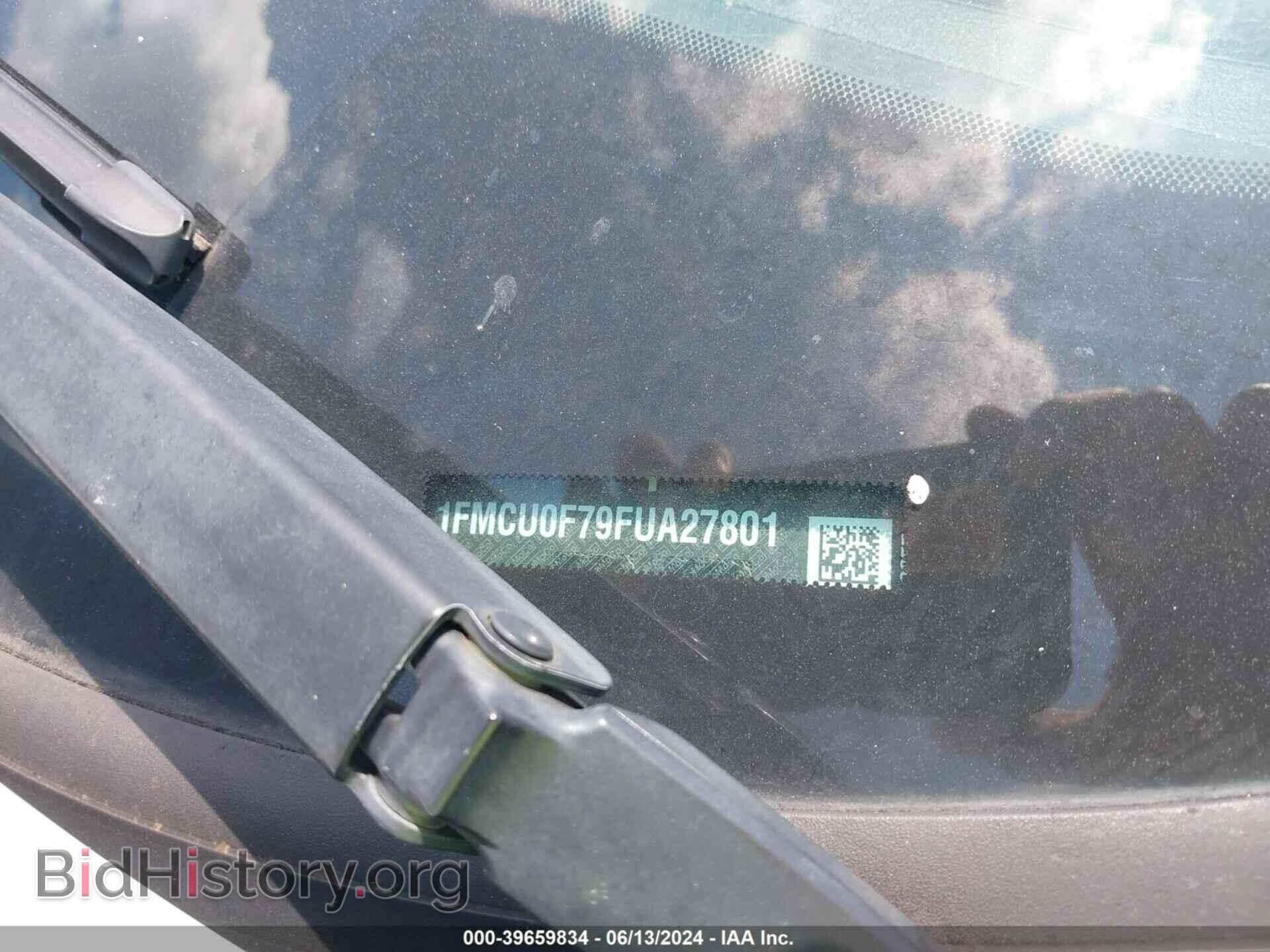 2015 FORD ESCAPE - VIN: 1FMCU0F79FUA27801 - Photo 9