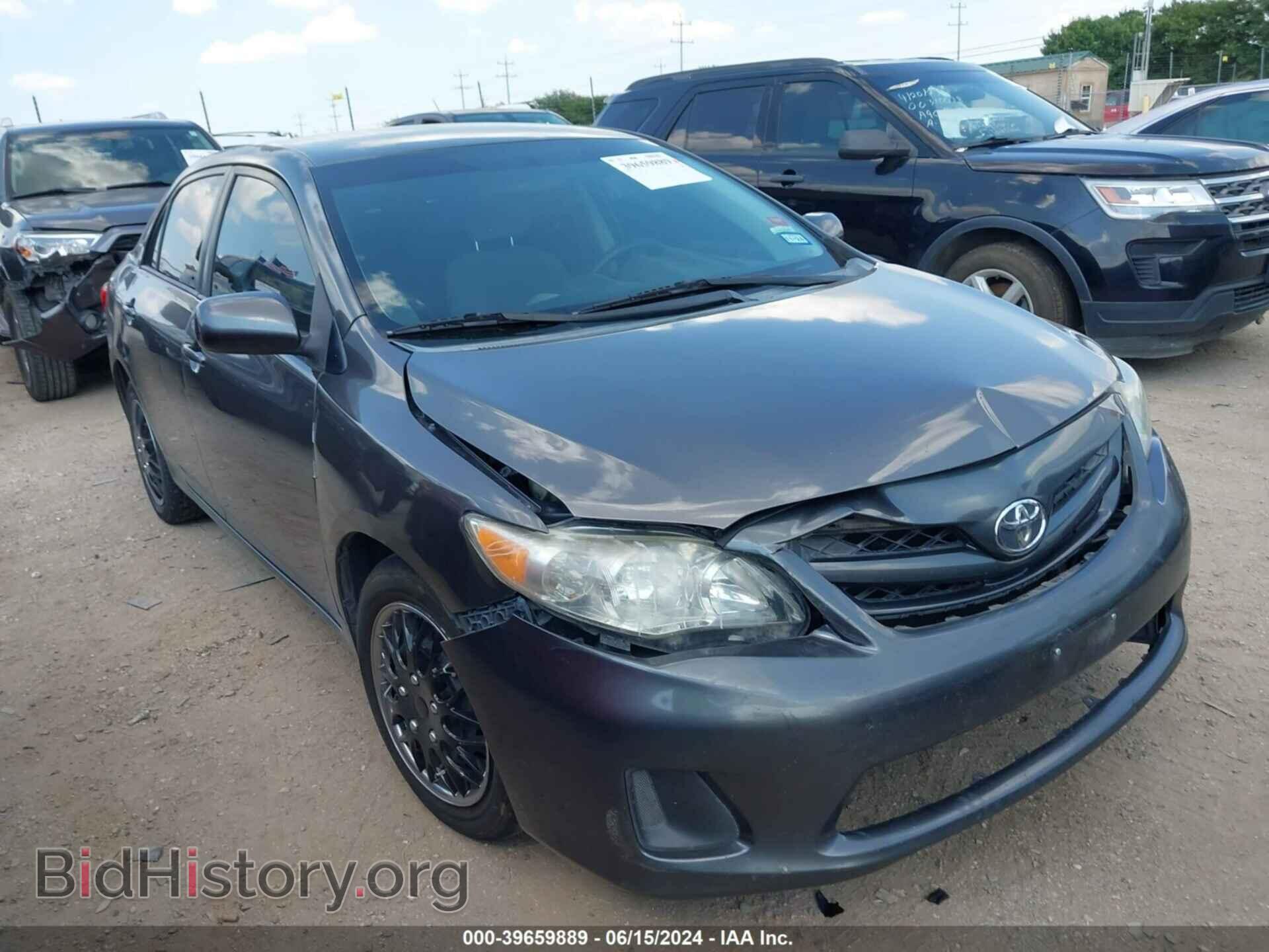 Photo 2T1BU4EE5CC819346 - TOYOTA COROLLA 2012