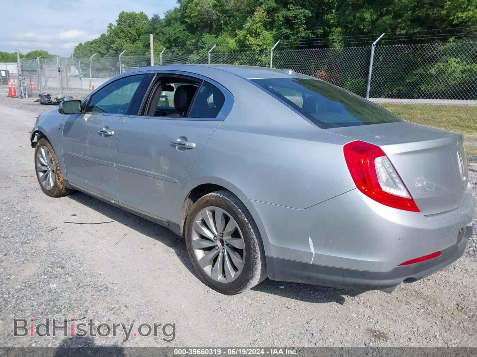 2013 LINCOLN MKS - VIN: 1LNHL9DK8DG607945 - Фото 3