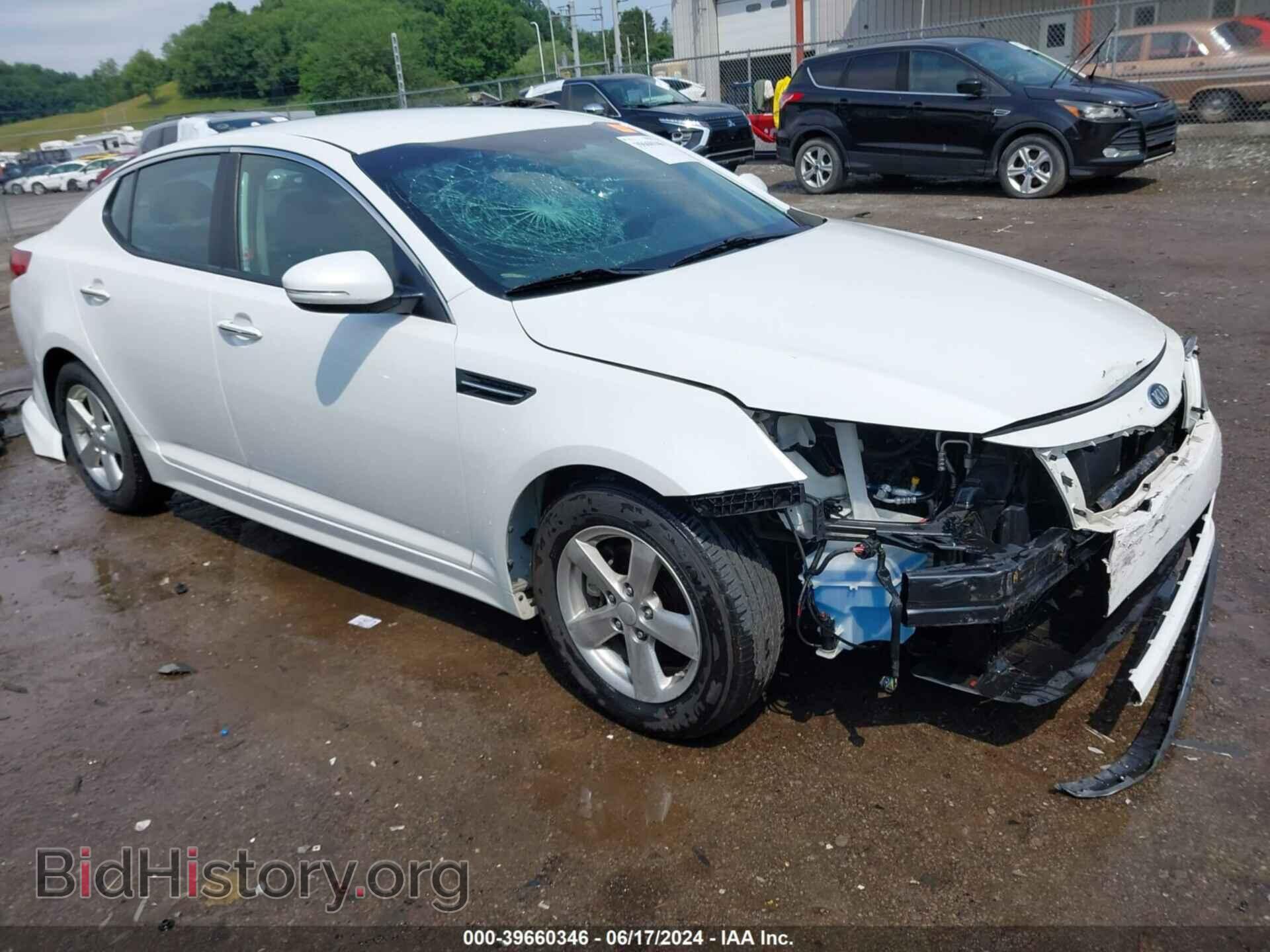 Фотография KNAGM4A76F5628627 - KIA OPTIMA 2015