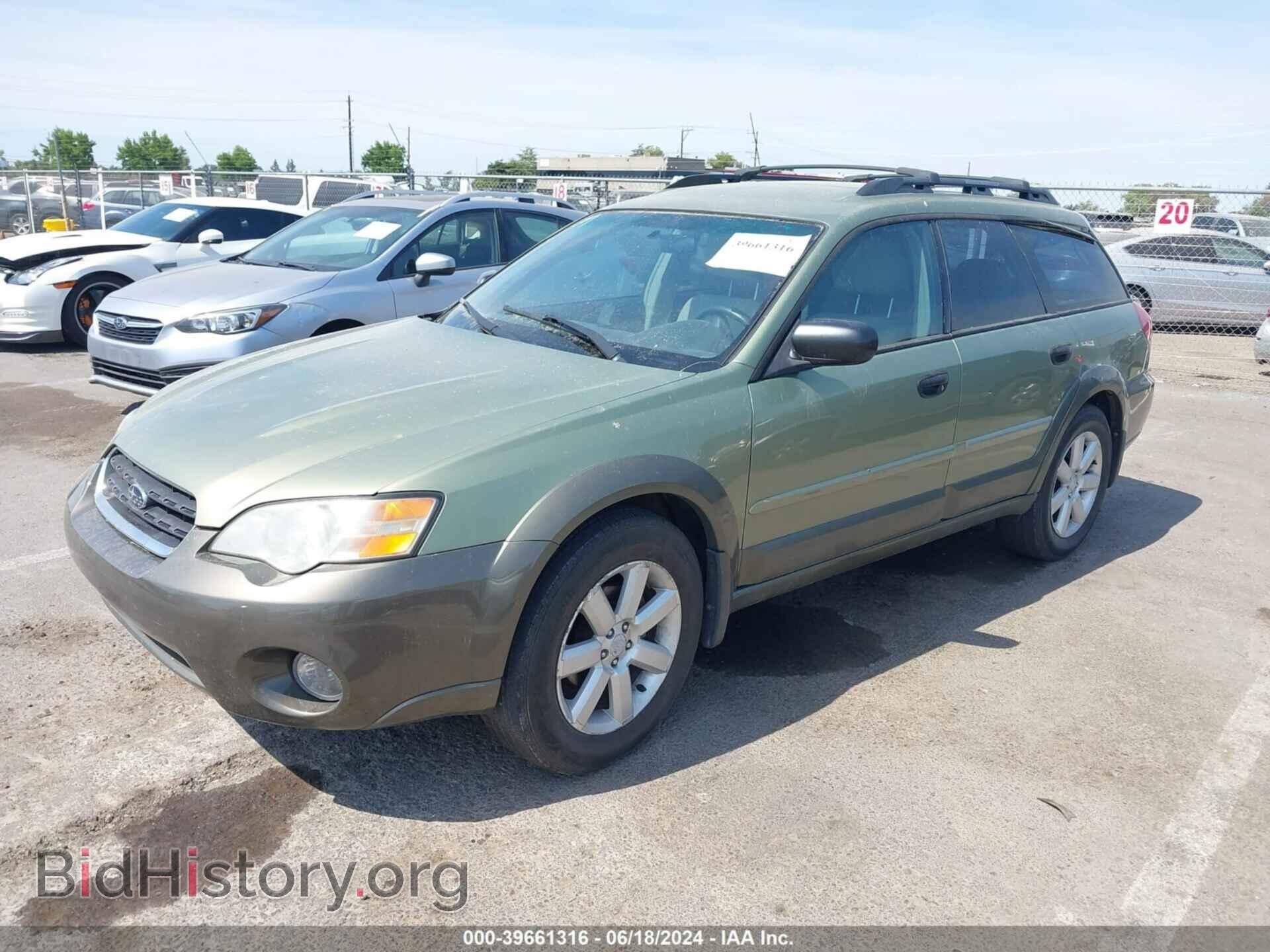 2006 SUBARU OUTBACK - VIN: 4S4BP61C167338535 - Фото 2