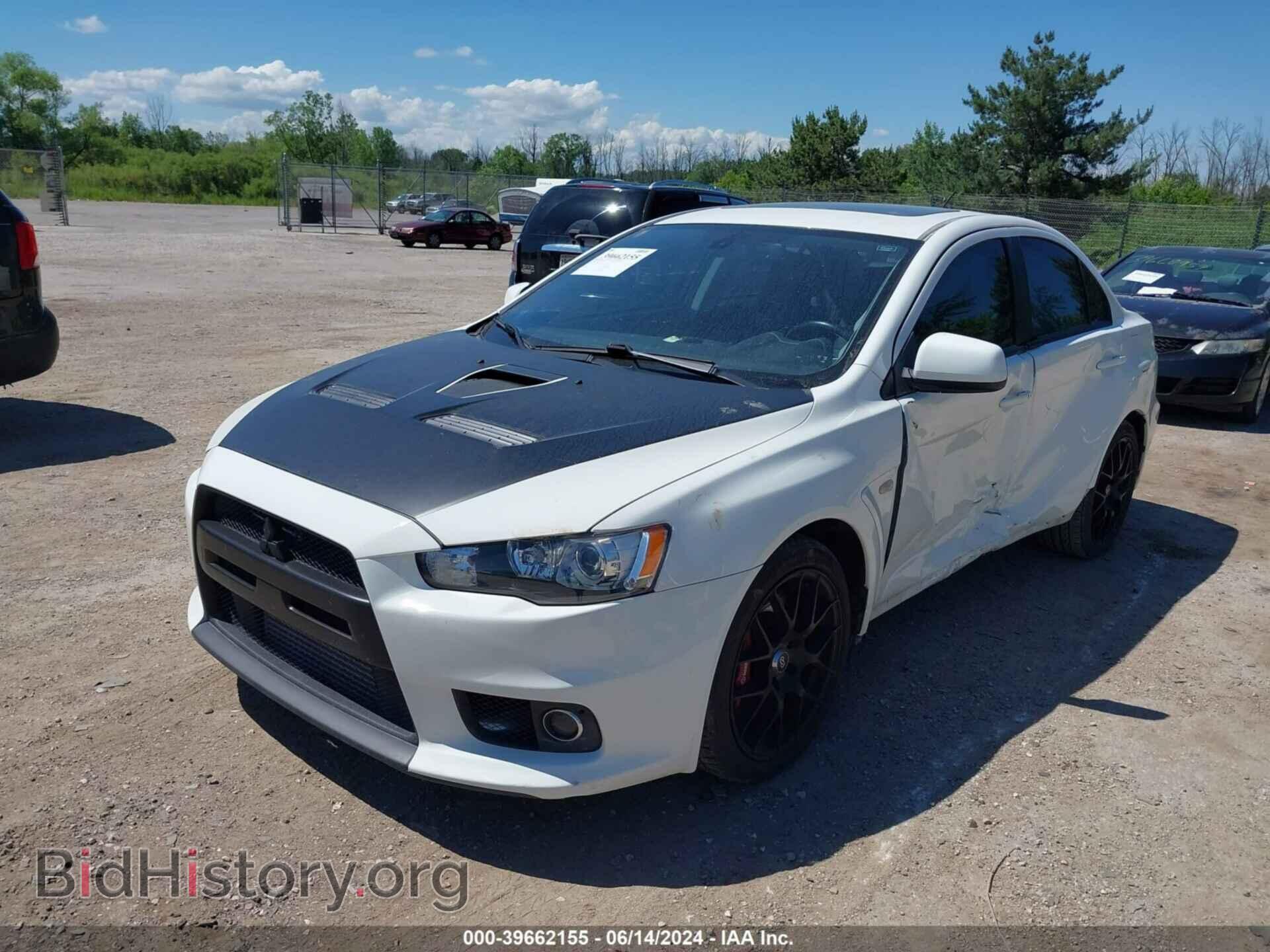2014 MITSUBISHI LANCER EVOLUTION - VIN: JA32W5FV9EU018700 - Photo 2