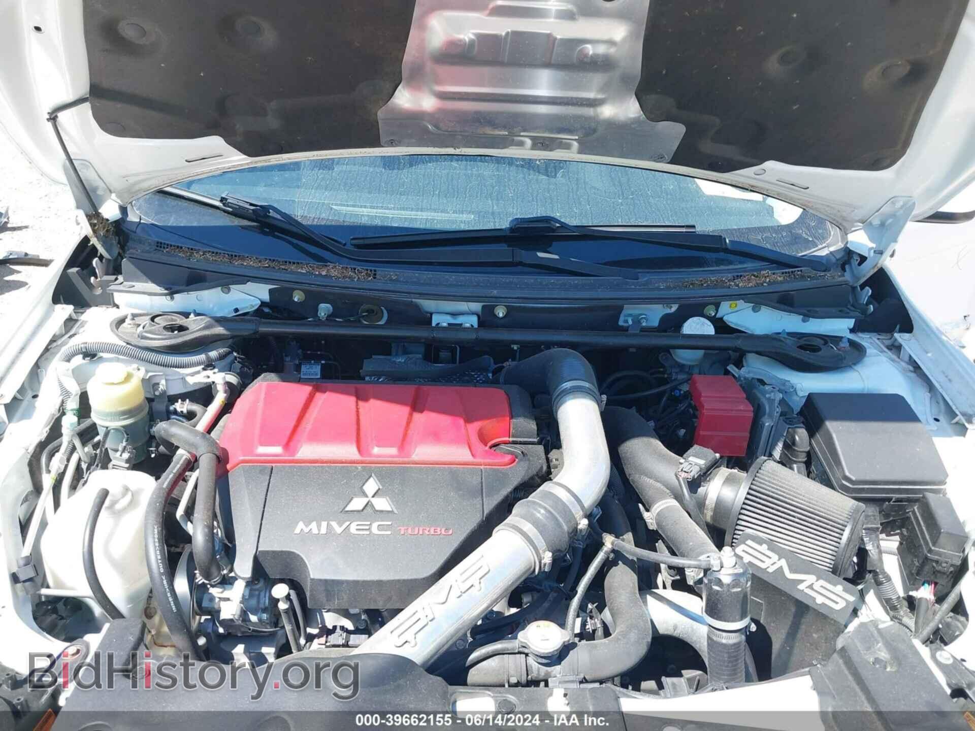 2014 MITSUBISHI LANCER EVOLUTION - VIN: JA32W5FV9EU018700 - Photo 10