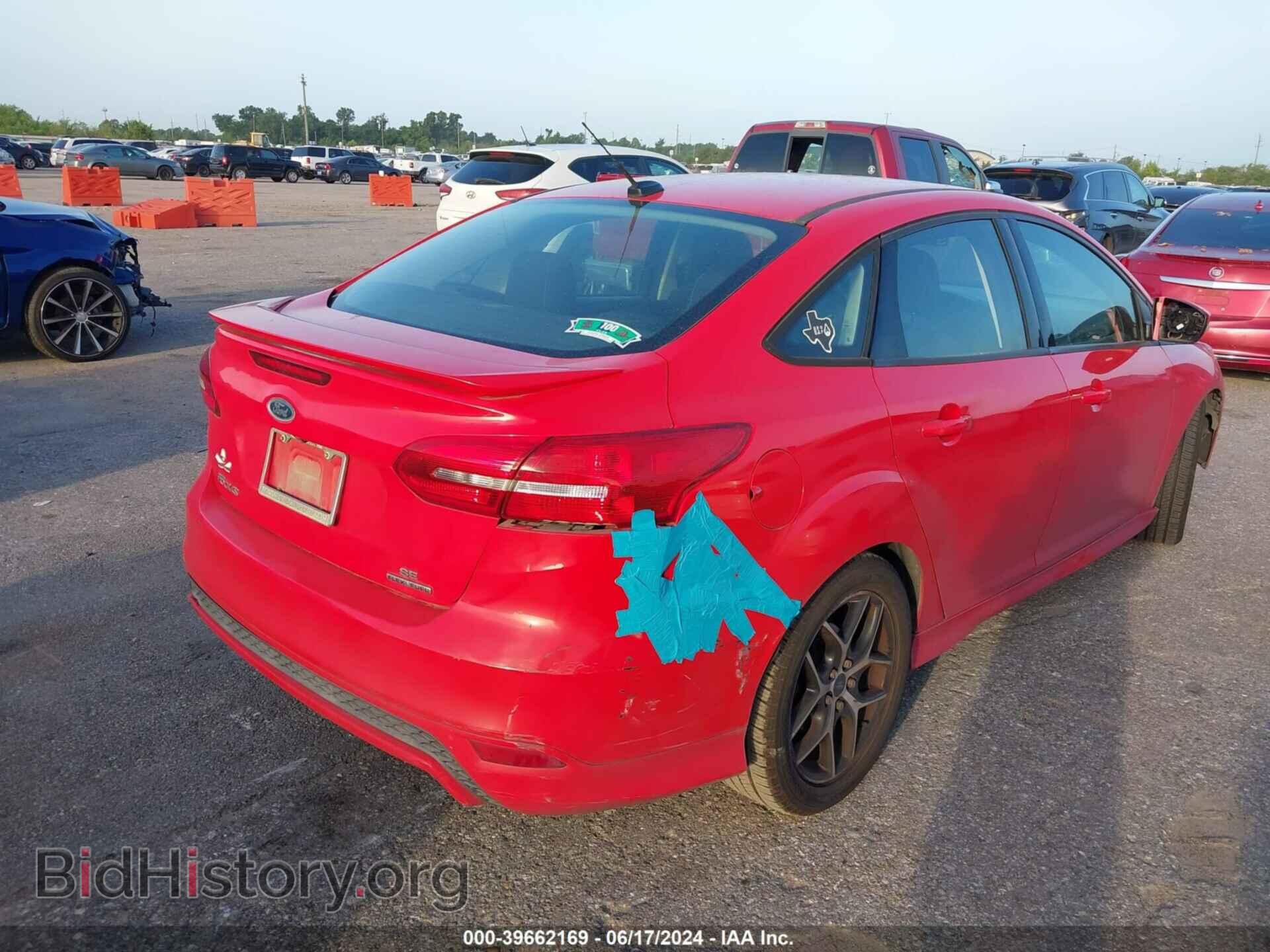 2015 FORD FOCUS - VIN: 1FADP3F2XFL299744 - Фото 4