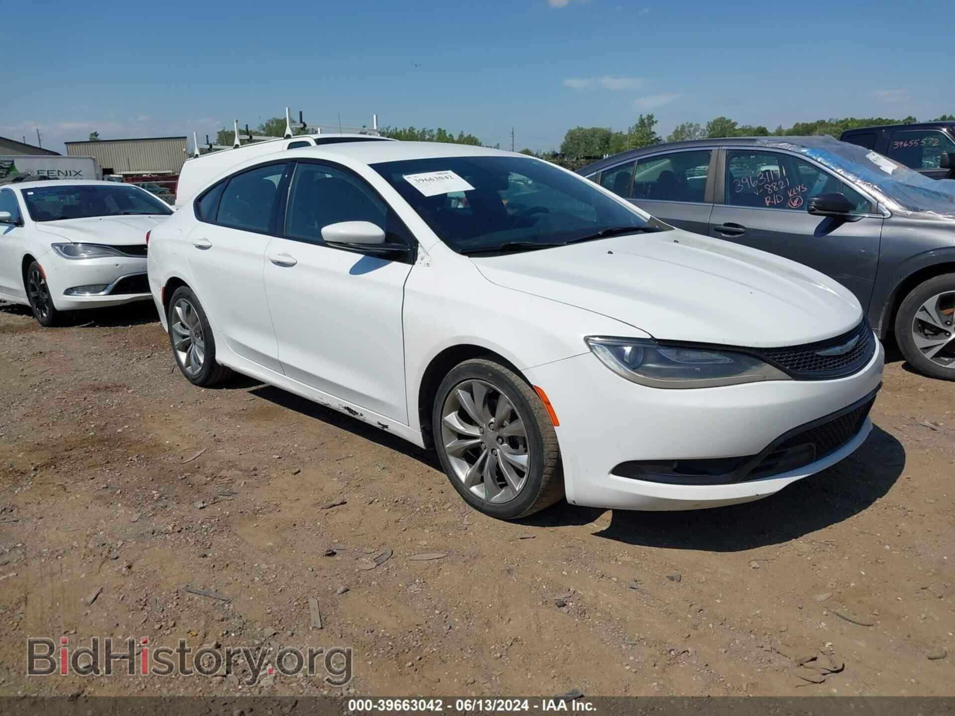 Фотография 1C3CCCBB4FN727128 - CHRYSLER 200 2015