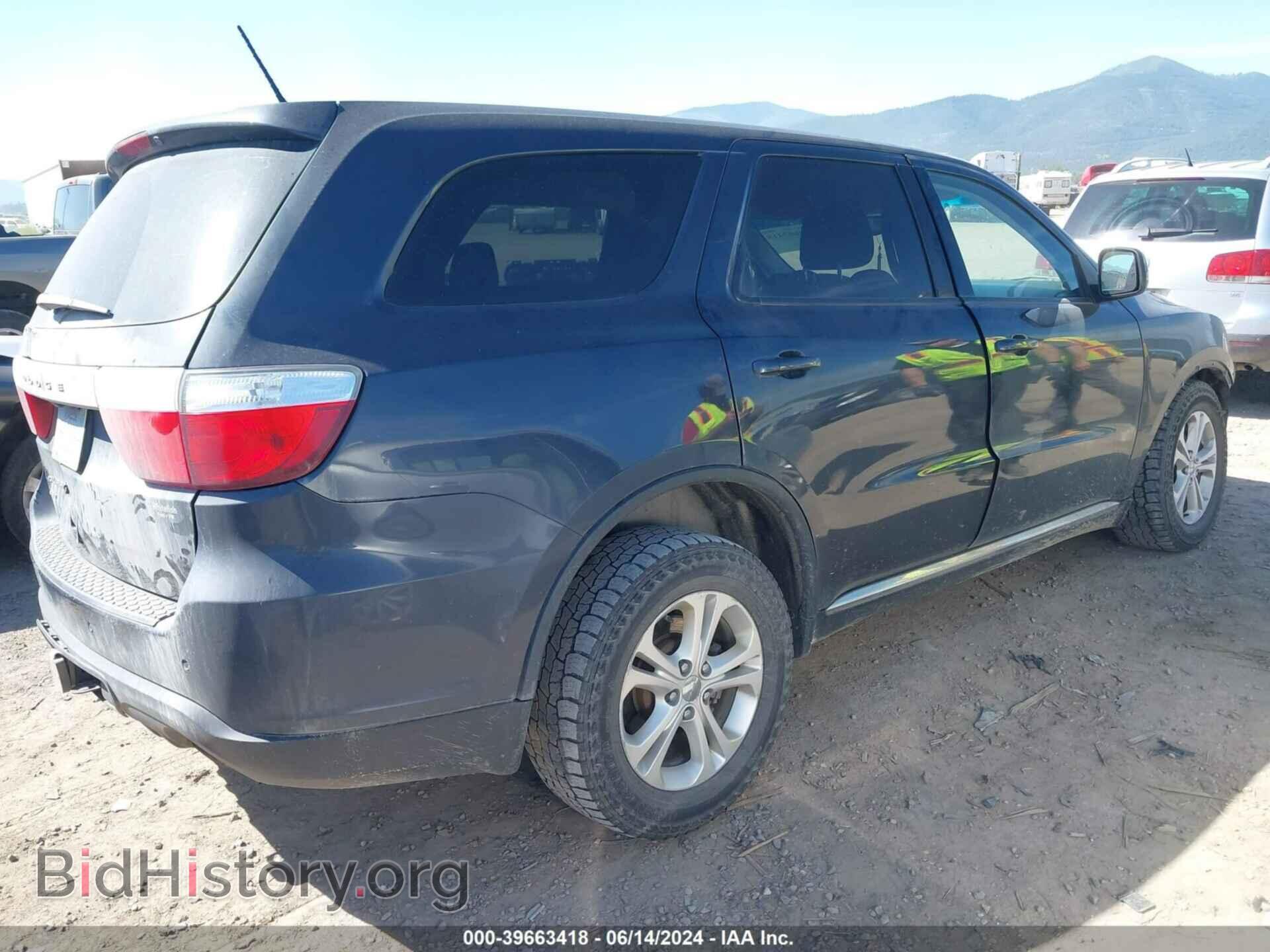 2013 DODGE DURANGO - VIN: 1C4RDJAG0DC629128 - Фото 4