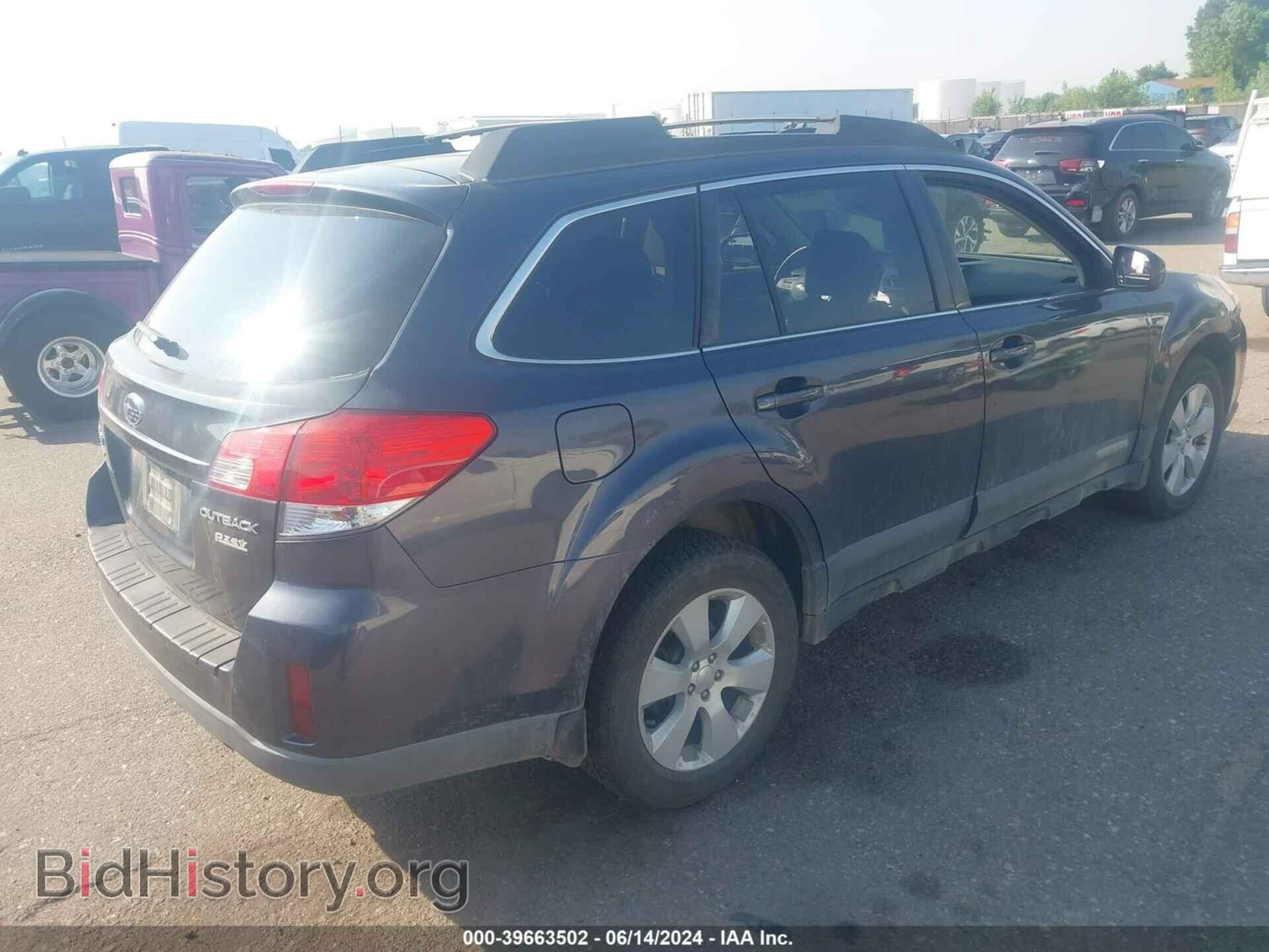 2011 SUBARU OUTBACK - VIN: 4S4BRBGC1B3341561 - Фото 4