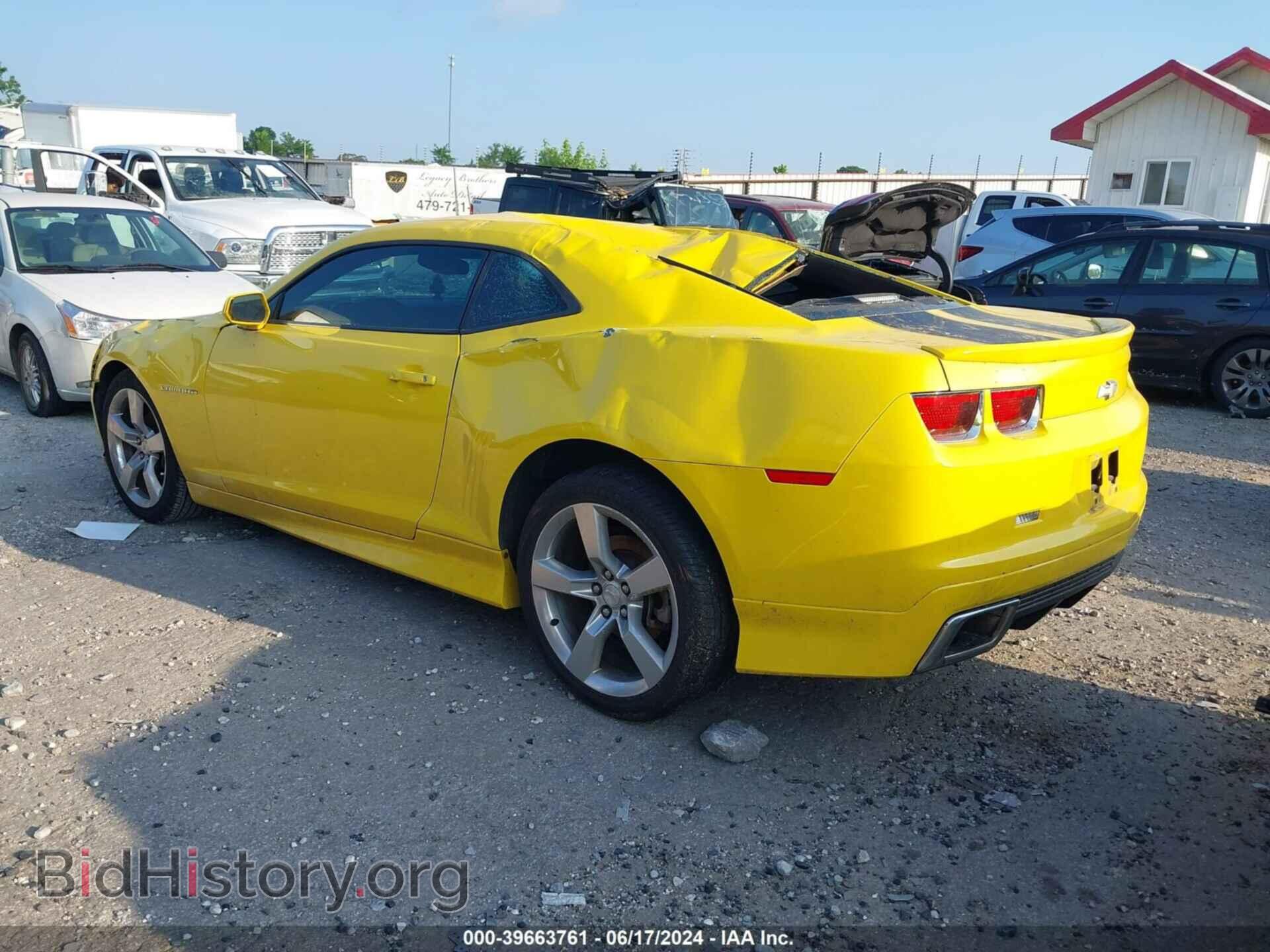 2010 CHEVROLET CAMARO - VIN: 2G1FB1EV8A9194176 - Фото 3