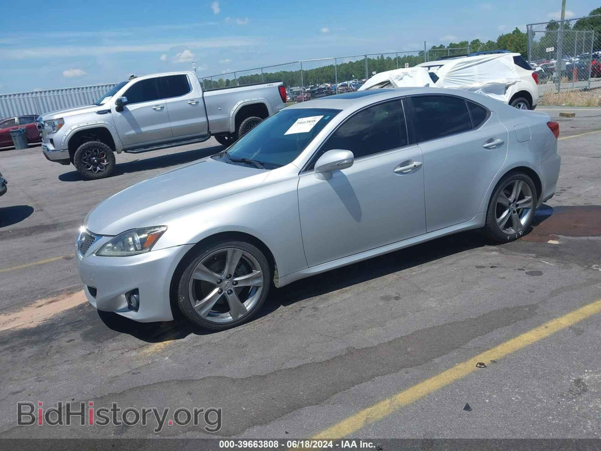 2012 LEXUS IS 250 - VIN: JTHBF5C26C2102668 - Фото 2