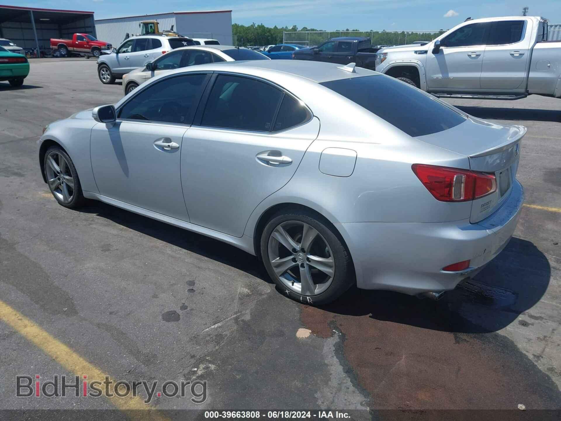 2012 LEXUS IS 250 - VIN: JTHBF5C26C2102668 - Фото 3