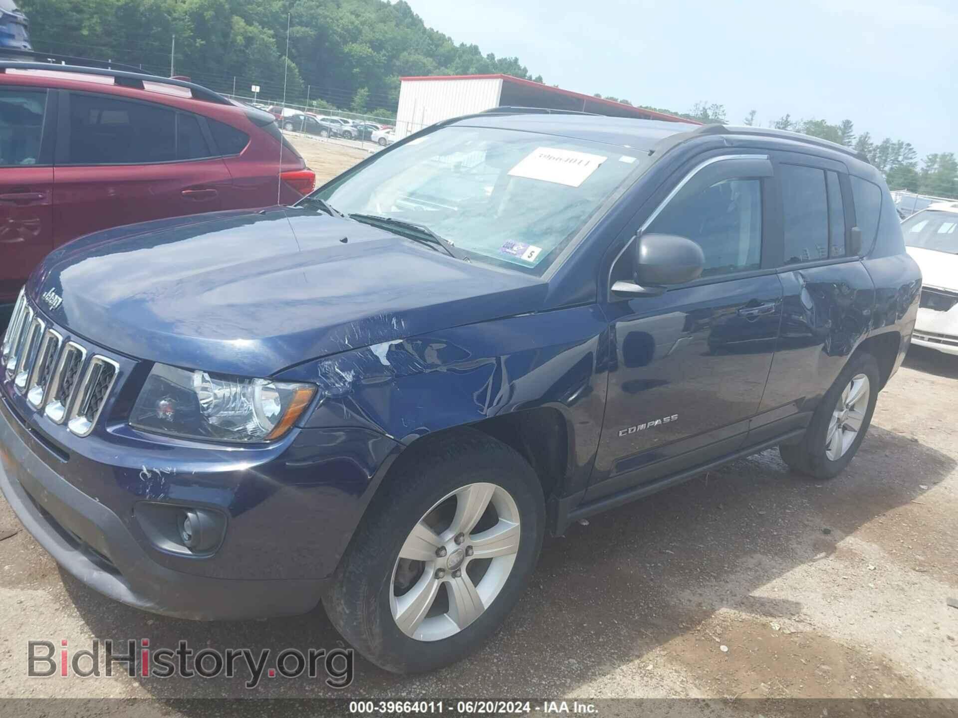 2017 JEEP COMPASS - VIN: 1C4NJDBB5HD112922 - Фото 2