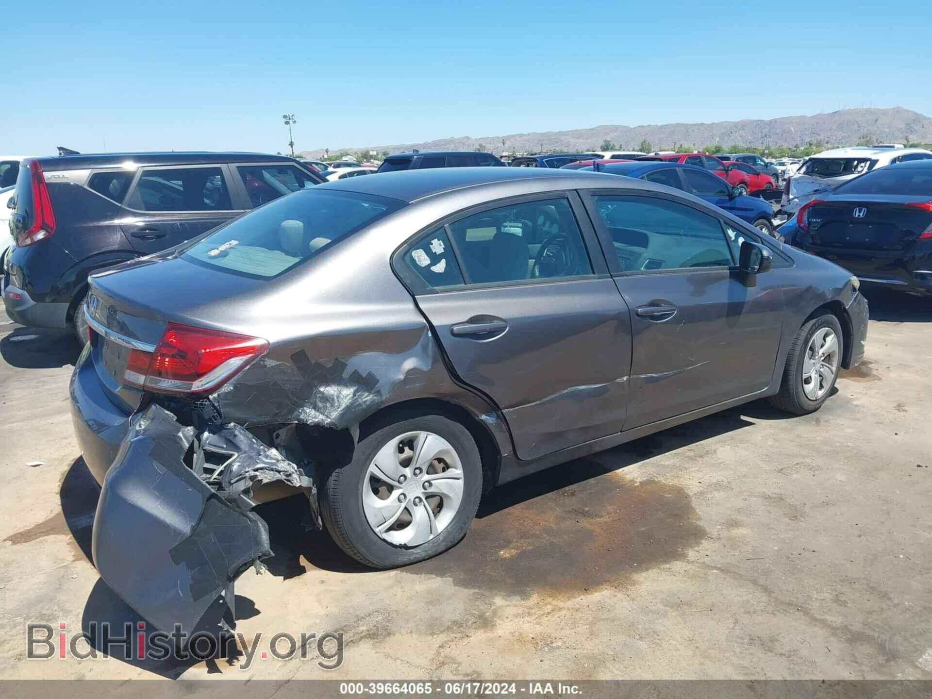 2014 HONDA CIVIC - VIN: 19XFB2F55EE020133 - Photo 4