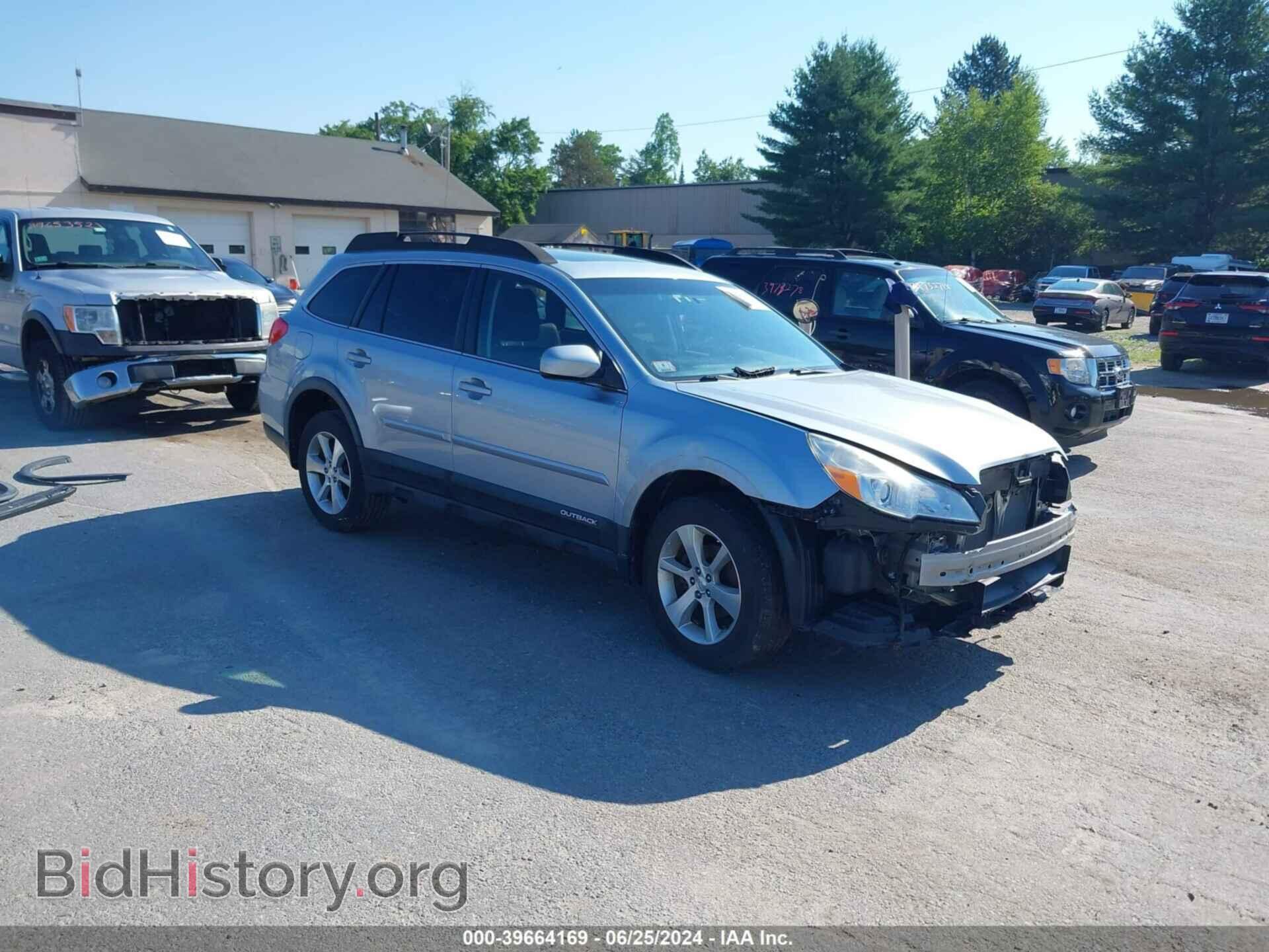Фотография 4S4BRBLC5E3204617 - SUBARU OUTBACK 2014