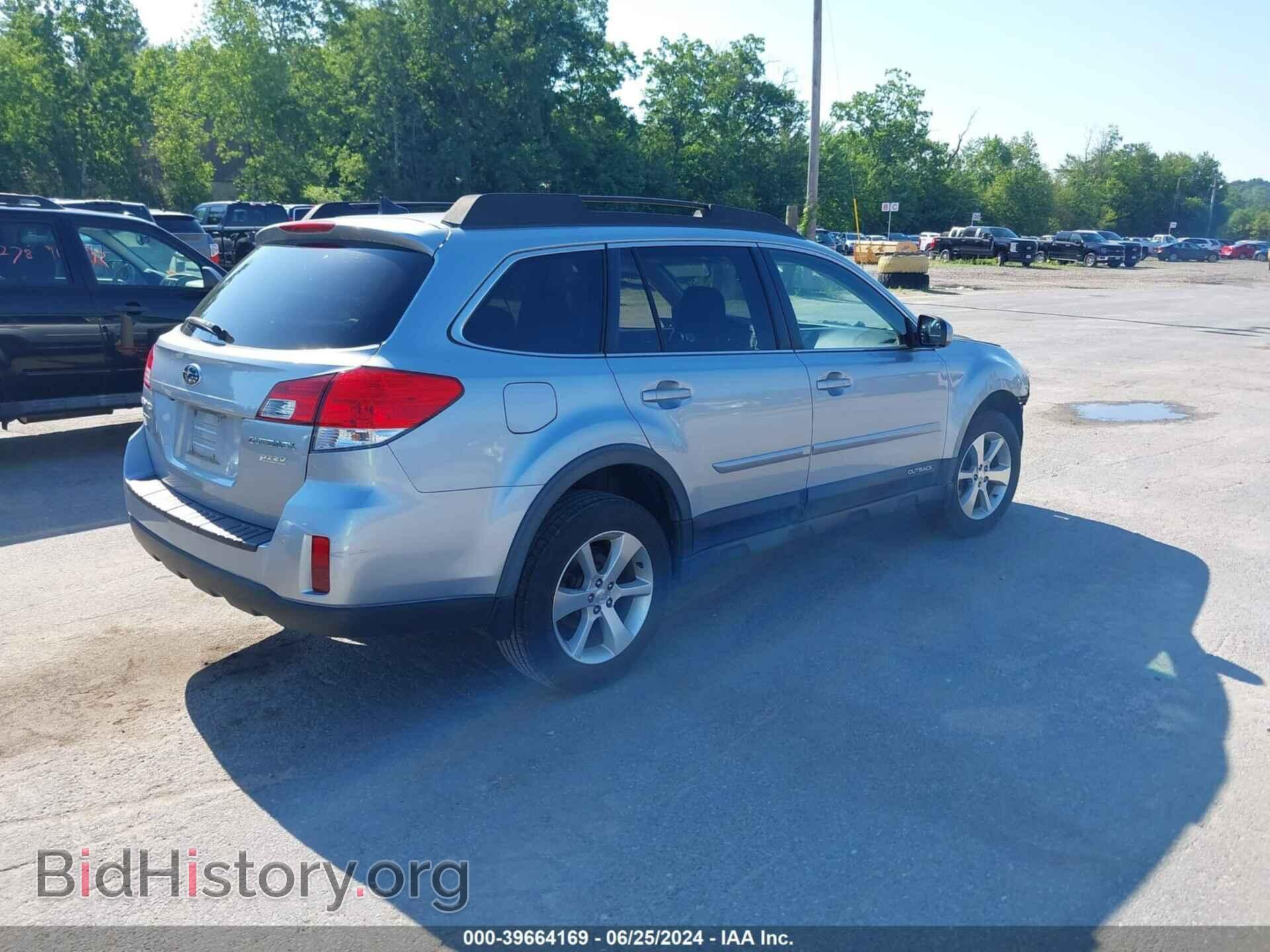 2014 SUBARU OUTBACK - VIN: 4S4BRBLC5E3204617 - Фото 4
