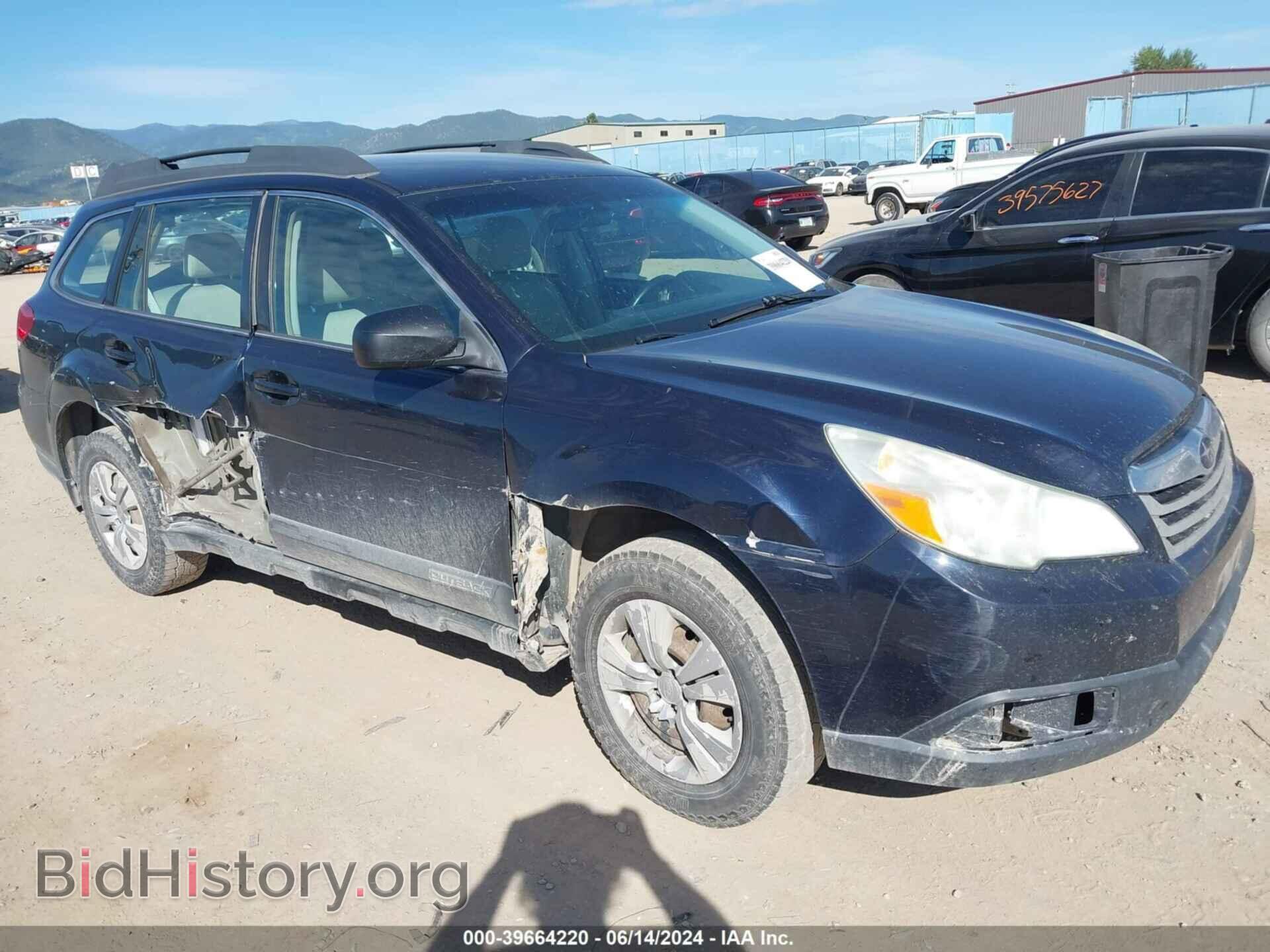 Фотография 4S4BRBAC5C3216816 - SUBARU OUTBACK 2012