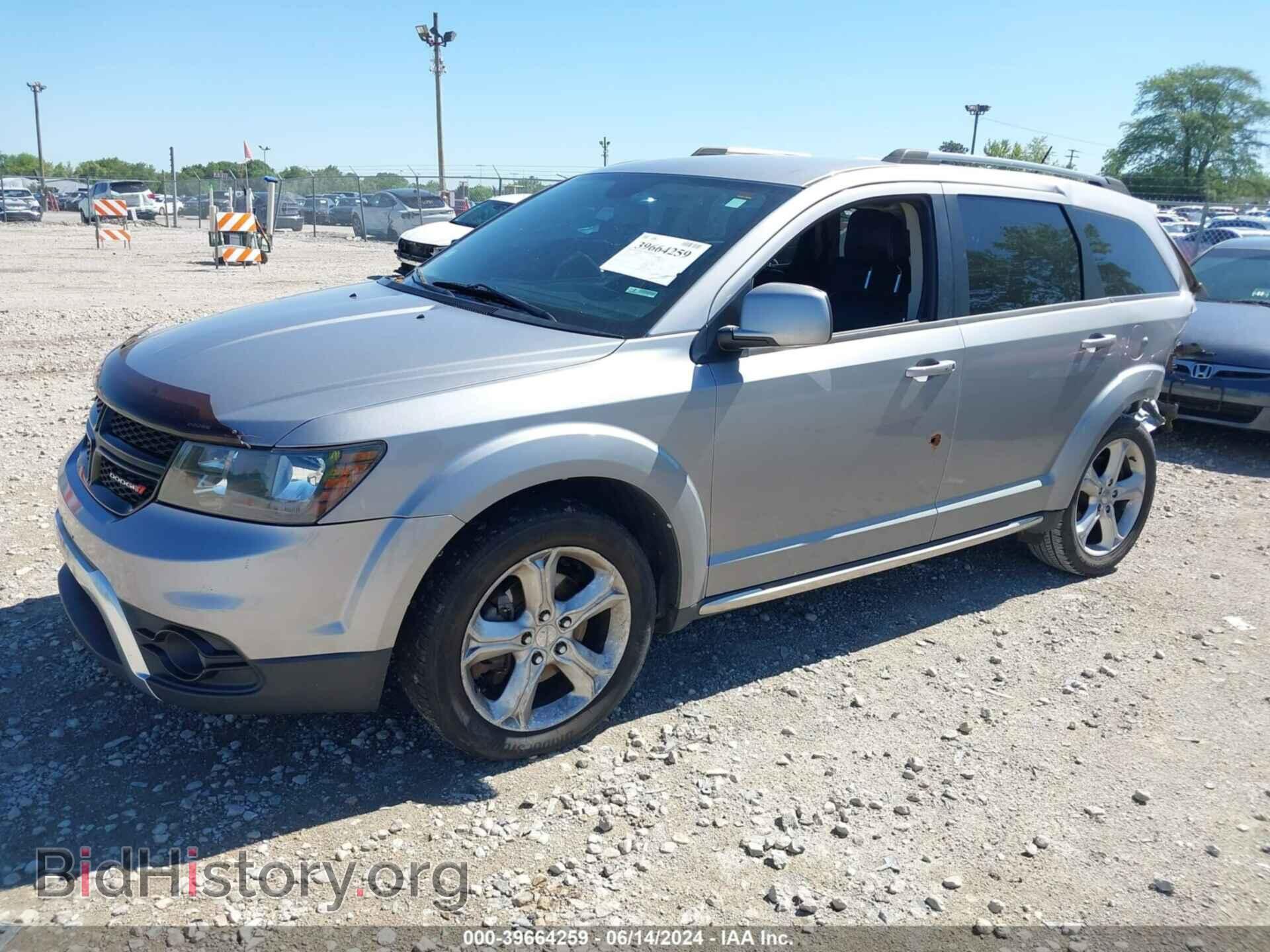 2015 DODGE JOURNEY - VIN: 3C4PDCGG8FT588572 - Фото 2