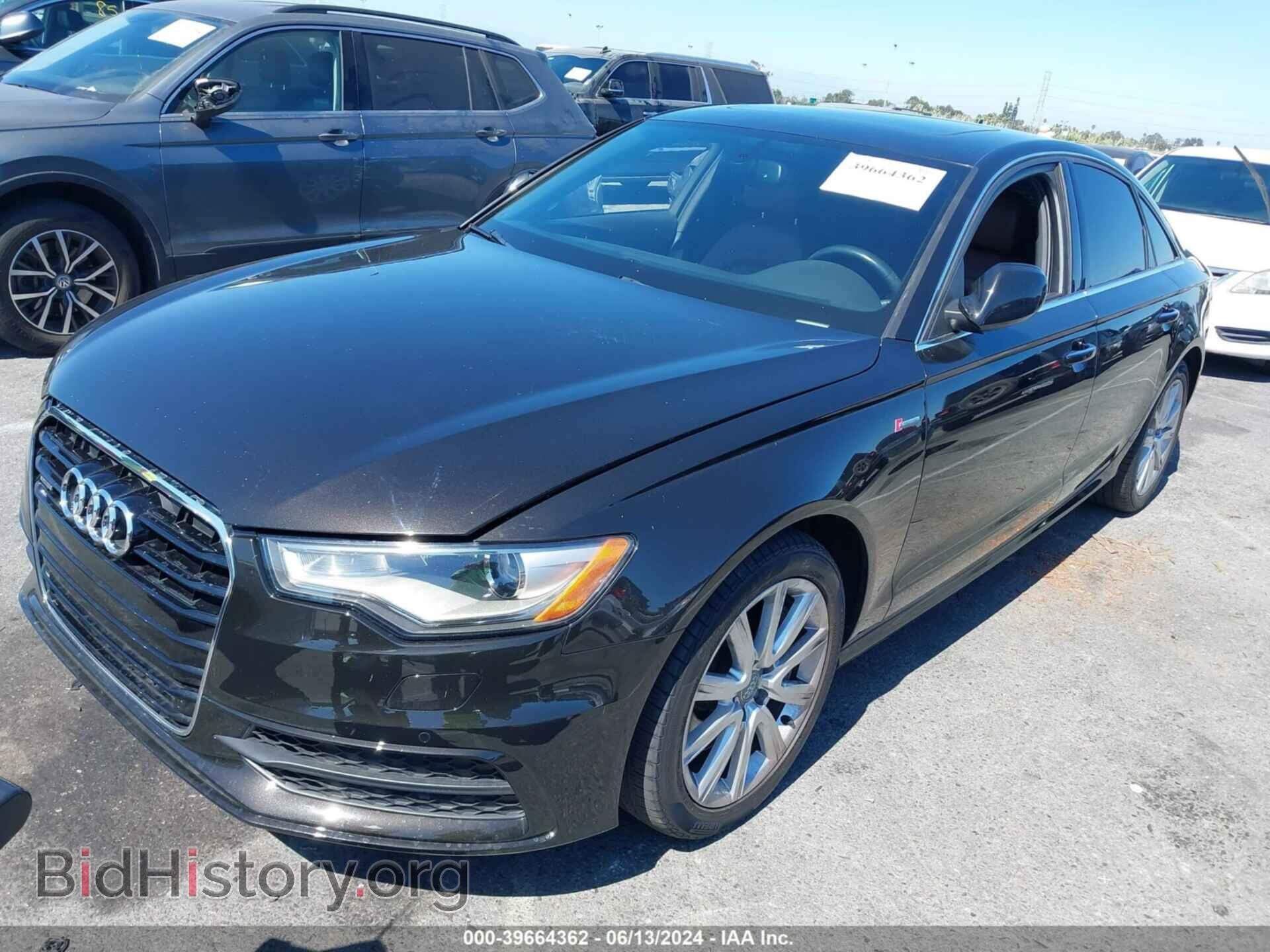 2013 AUDI A6 - VIN: WAUHGAFC2DN103514 - Фото 2