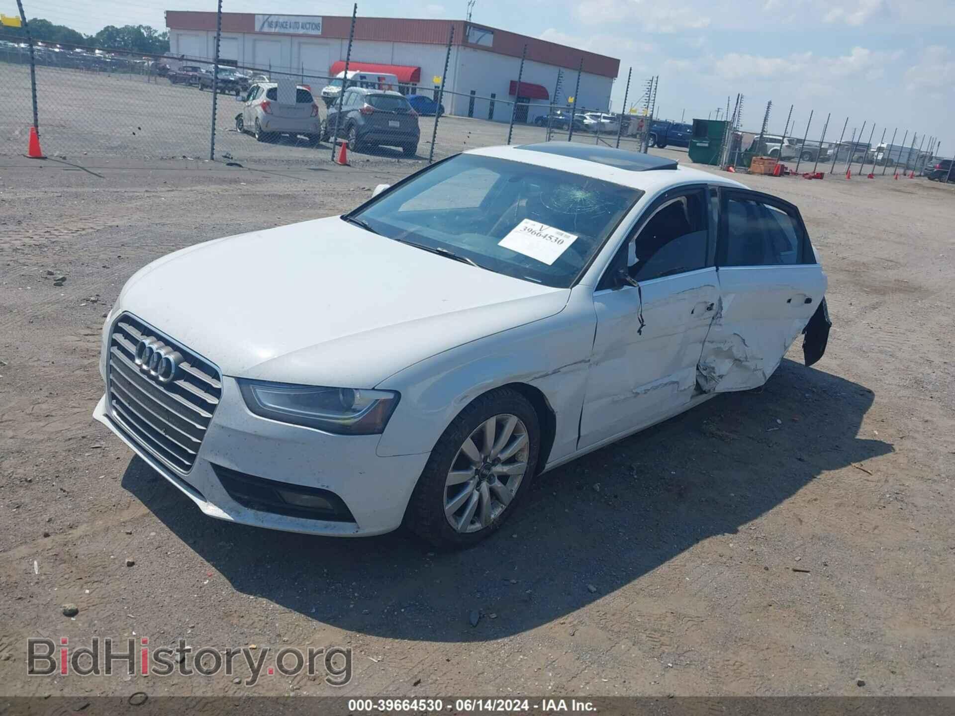 2013 AUDI A4 - VIN: WAUAFAFL8DA167293 - Фото 2