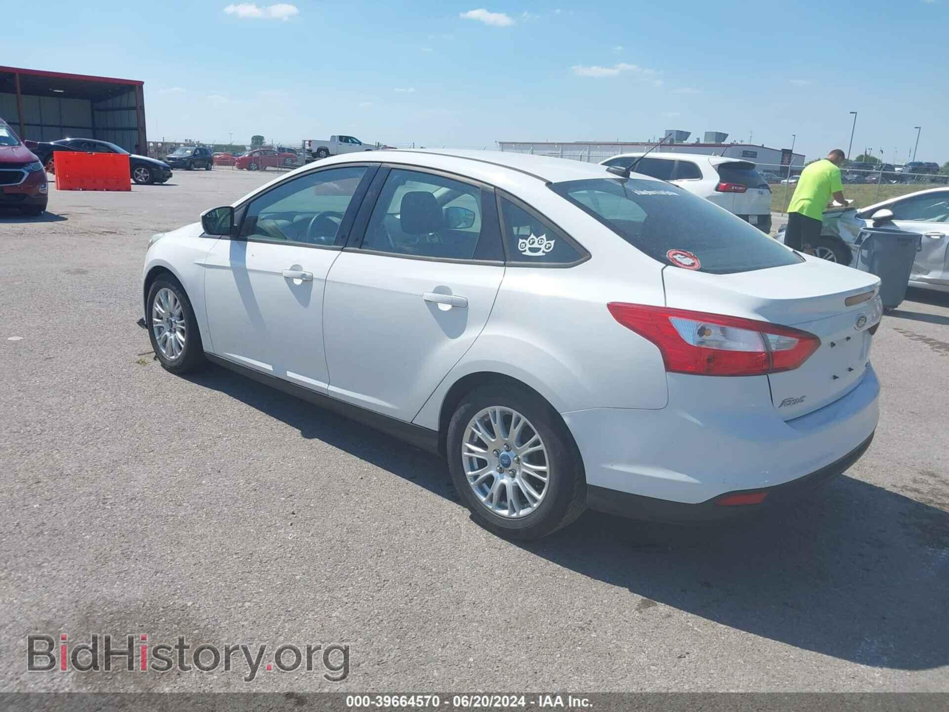 2012 FORD FOCUS - VIN: 1FAHP3F21CL348178 - Фото 3
