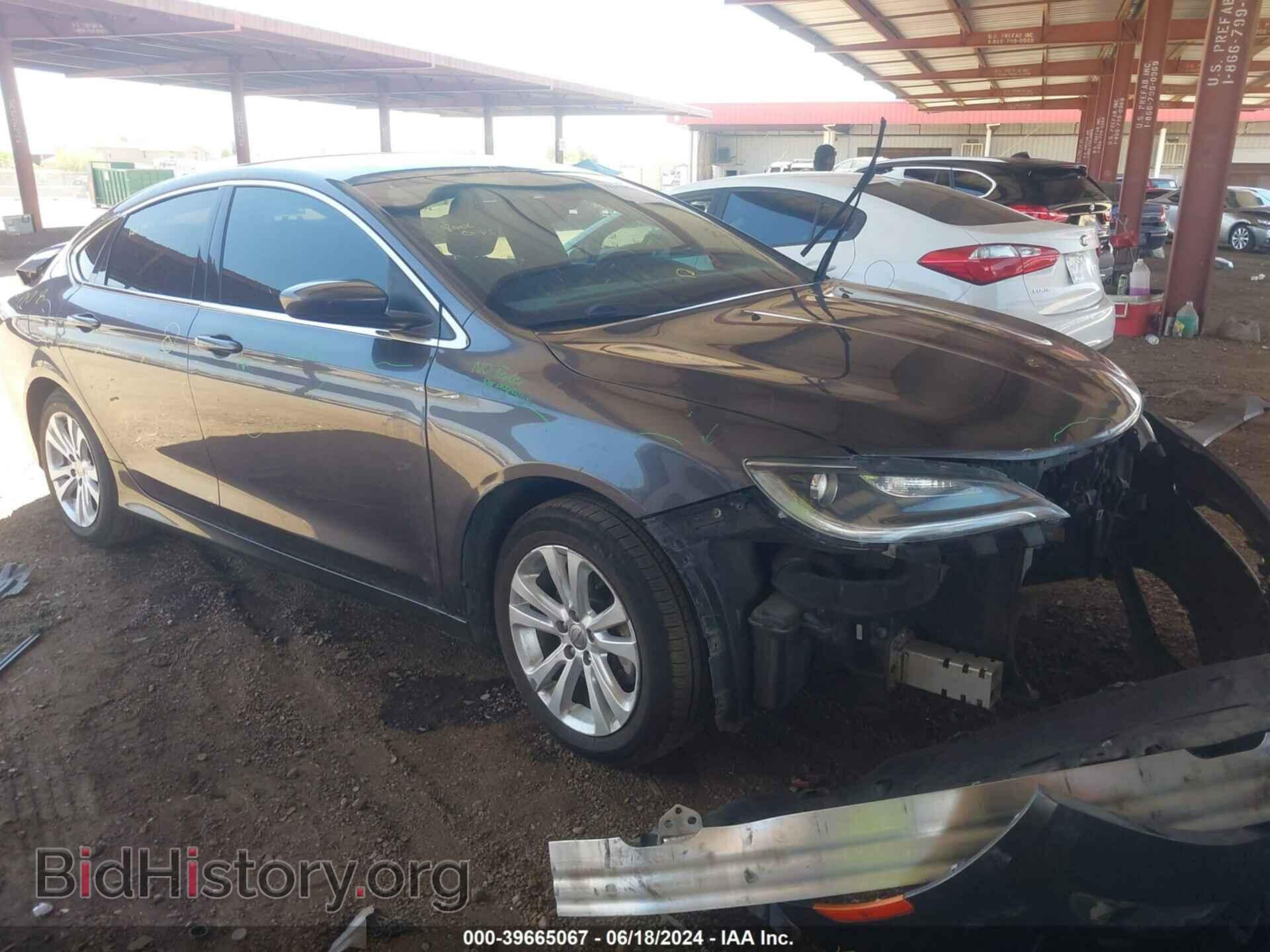 Фотография 1C3CCCAB5FN715877 - CHRYSLER 200 2015