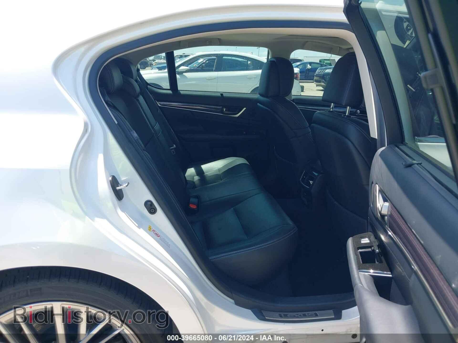 2017 LEXUS GS 350 - VIN: JTHBZ1BL0HA007790 - Фото 8