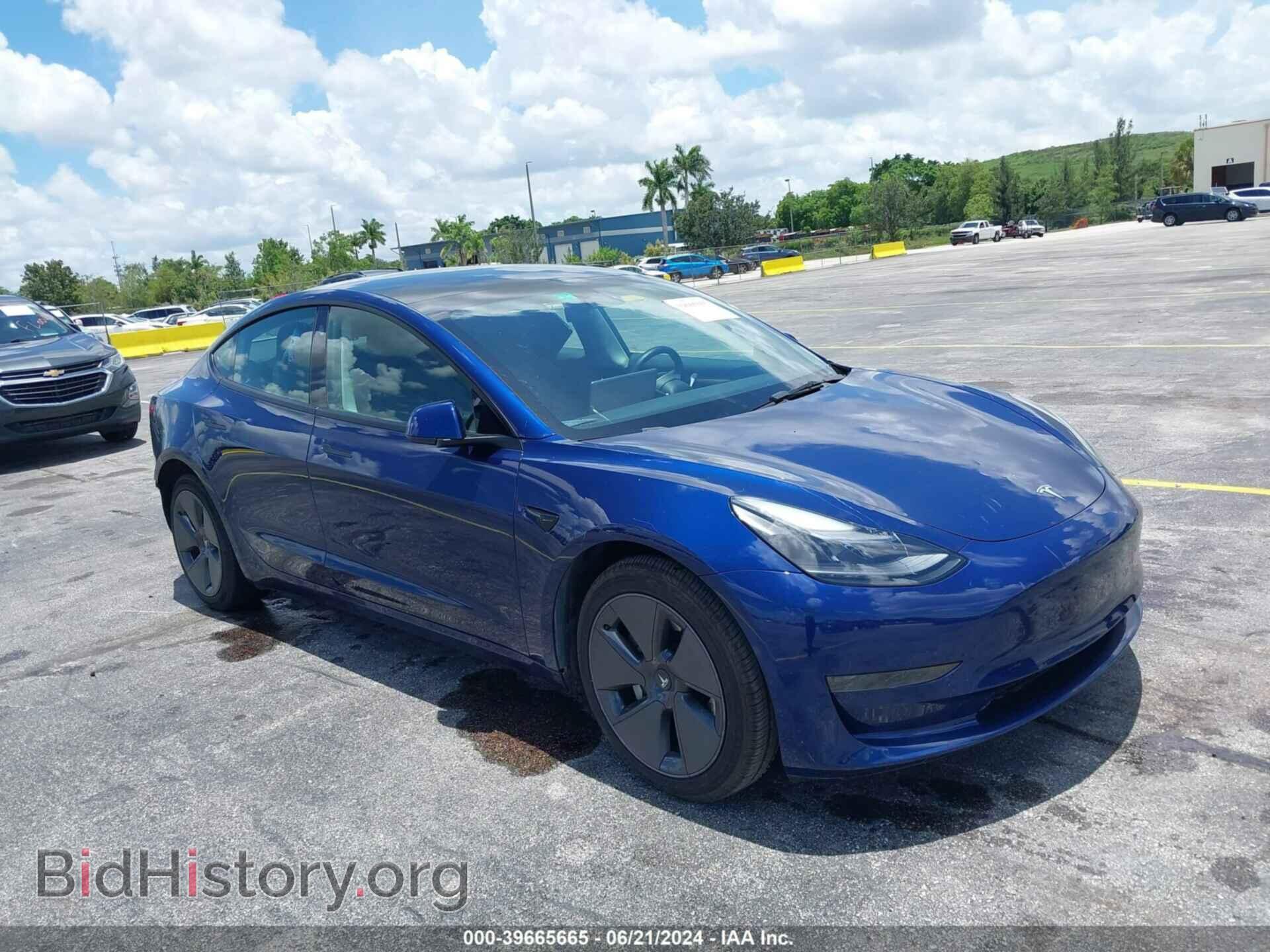 Photo 5YJ3E1EA2PF448239 - TESLA MODEL 3 2023