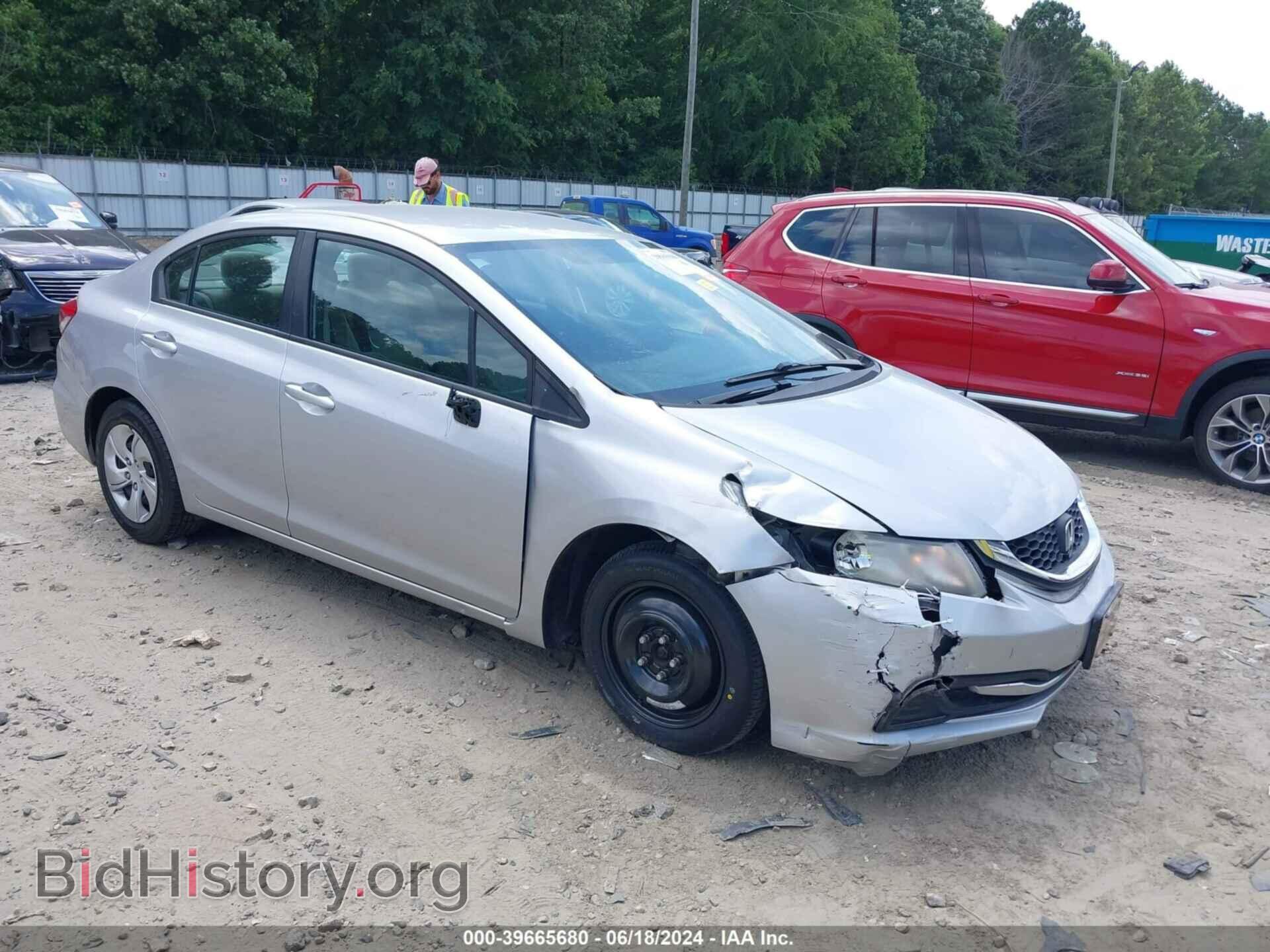 Photo 19XFB2F55DE014010 - HONDA CIVIC 2013