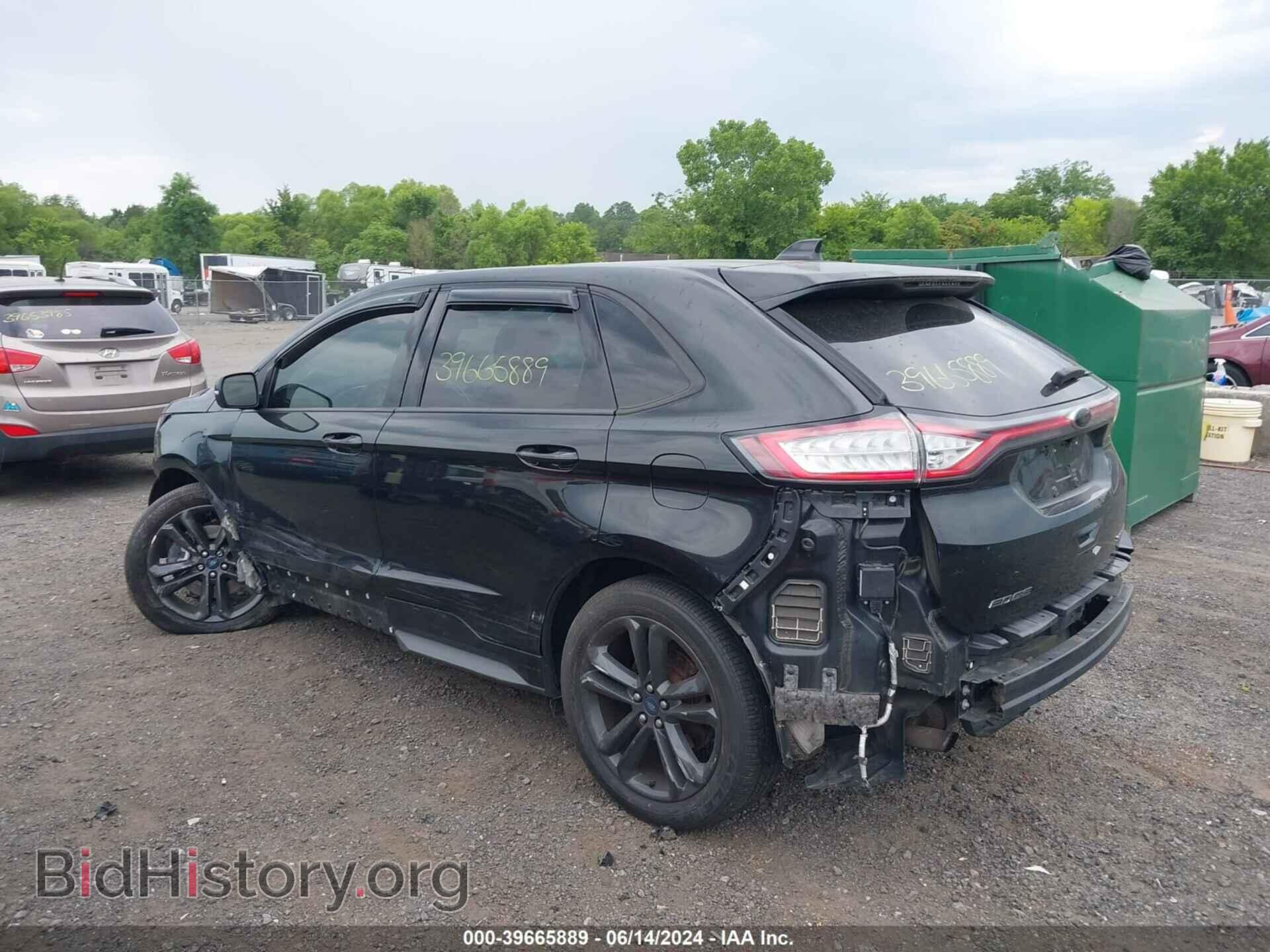2015 FORD EDGE - VIN: 2FMTK4AP5FBB07719 - Фото 3