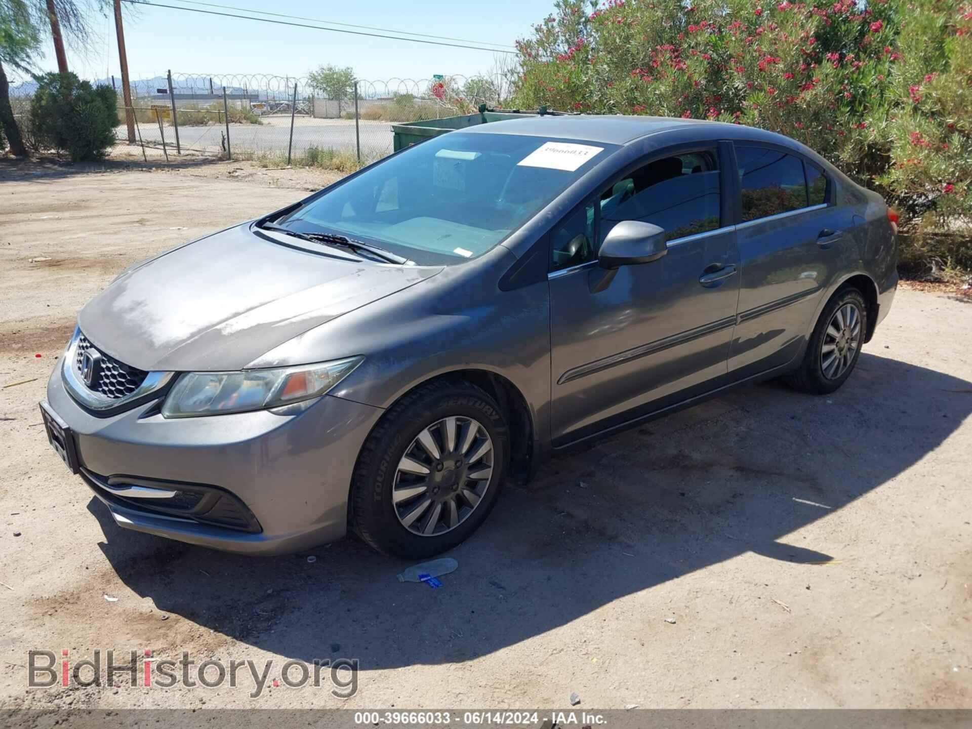 2013 HONDA CIVIC - VIN: 19XFB2F59DE090832 - Photo 2