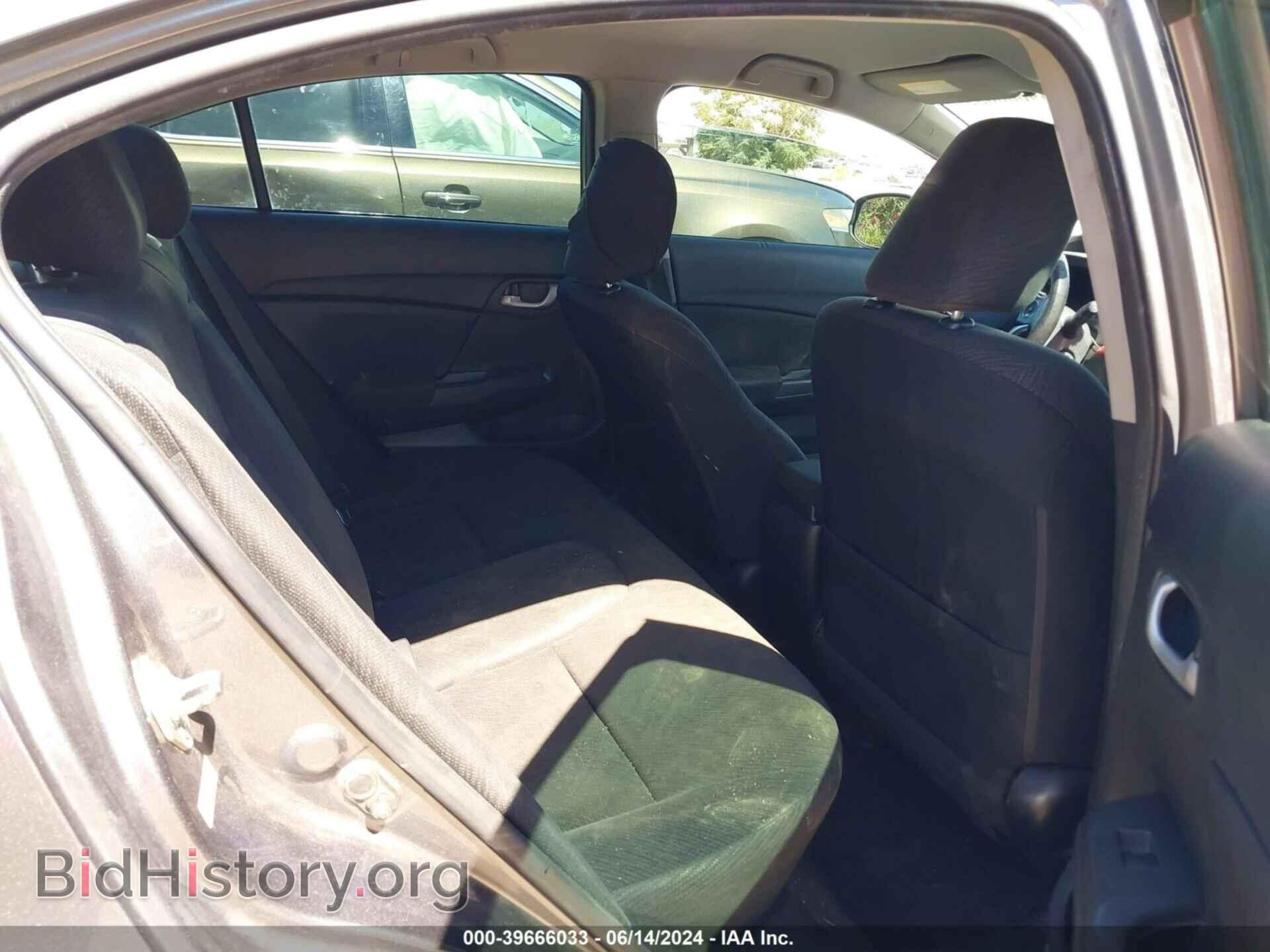 2013 HONDA CIVIC - VIN: 19XFB2F59DE090832 - Photo 8